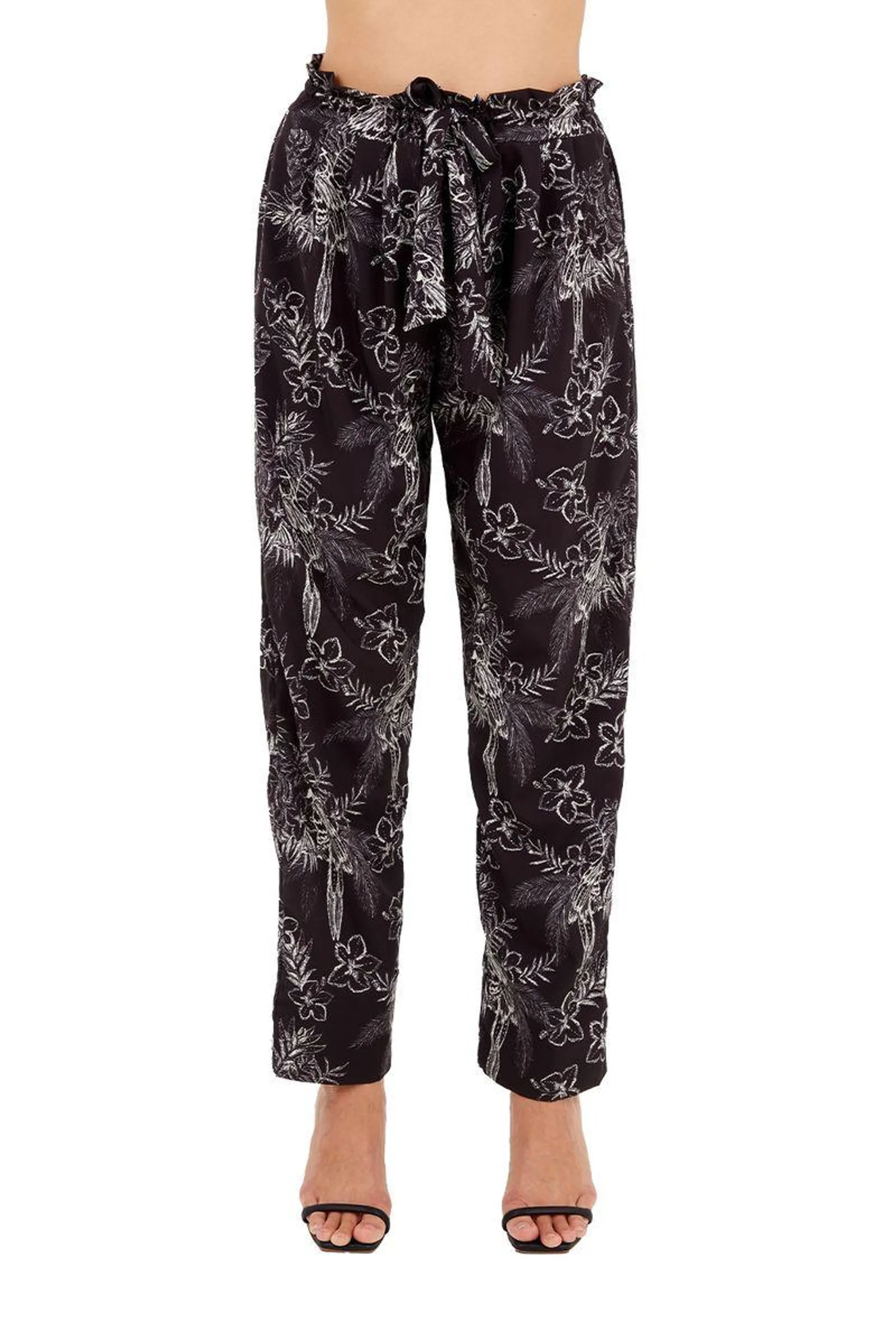 Pantalon Estampado Negro para mujer May