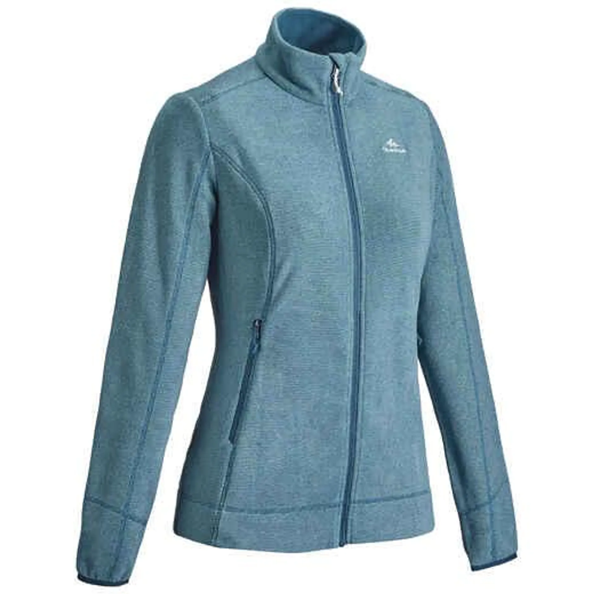 Chaqueta polar térmica de senderismo para Mujer Quechua MH120 azul