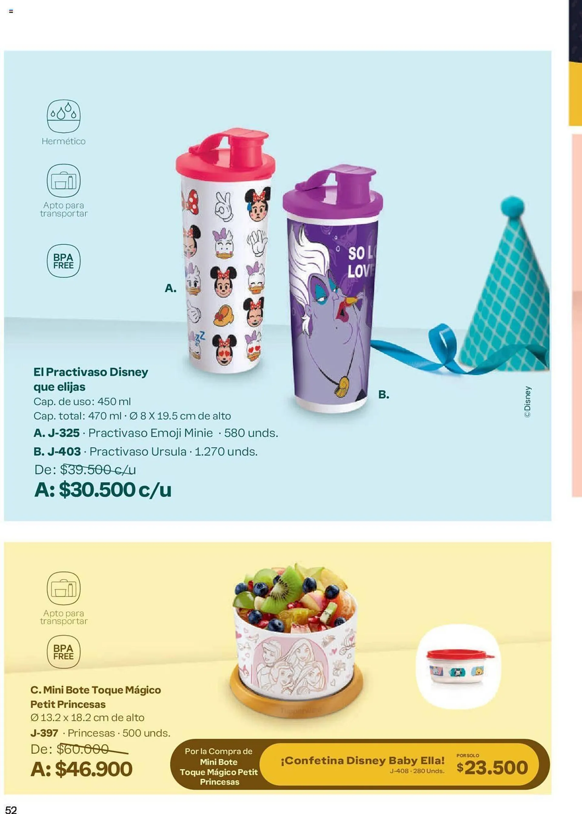 Catalogo de Catálogo Tupperware 14 de junio al 11 de julio 2024 - Pag 52