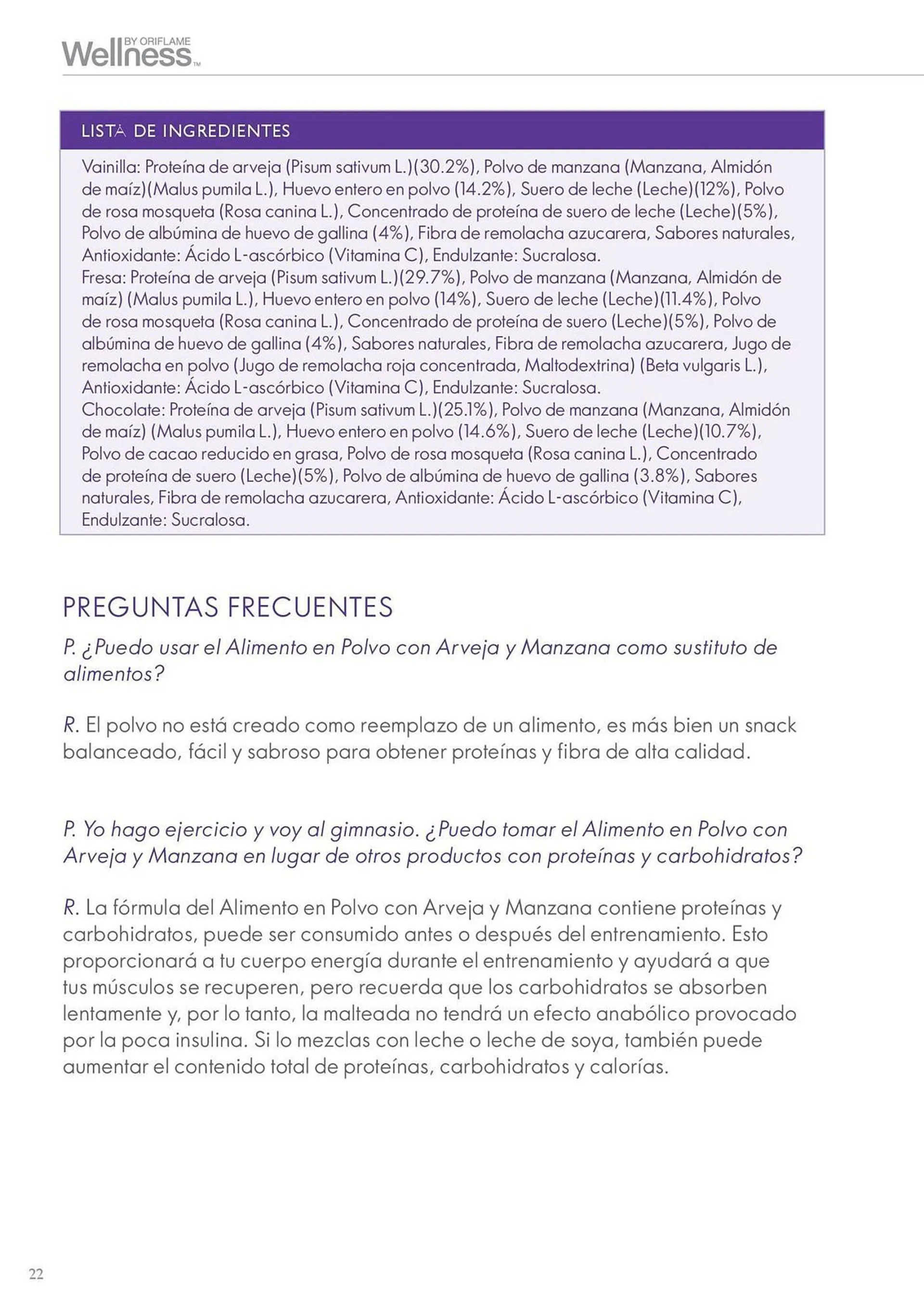 Catalogo de Catálogo Oriflame 21 de octubre al 4 de noviembre 2024 - Pag 22