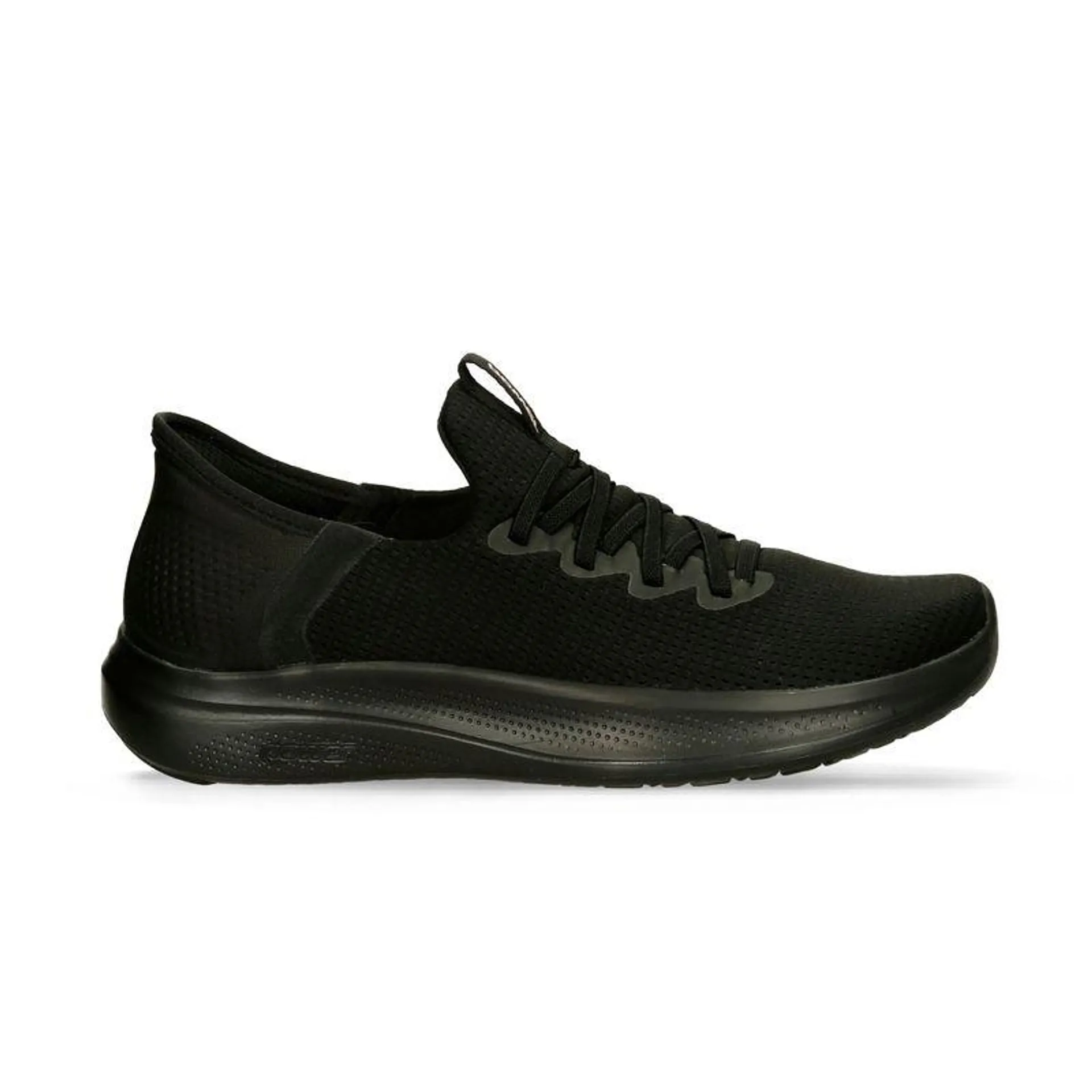 Tenis Deportivos Negro Power N-Walk Quickfit Lace Mujer