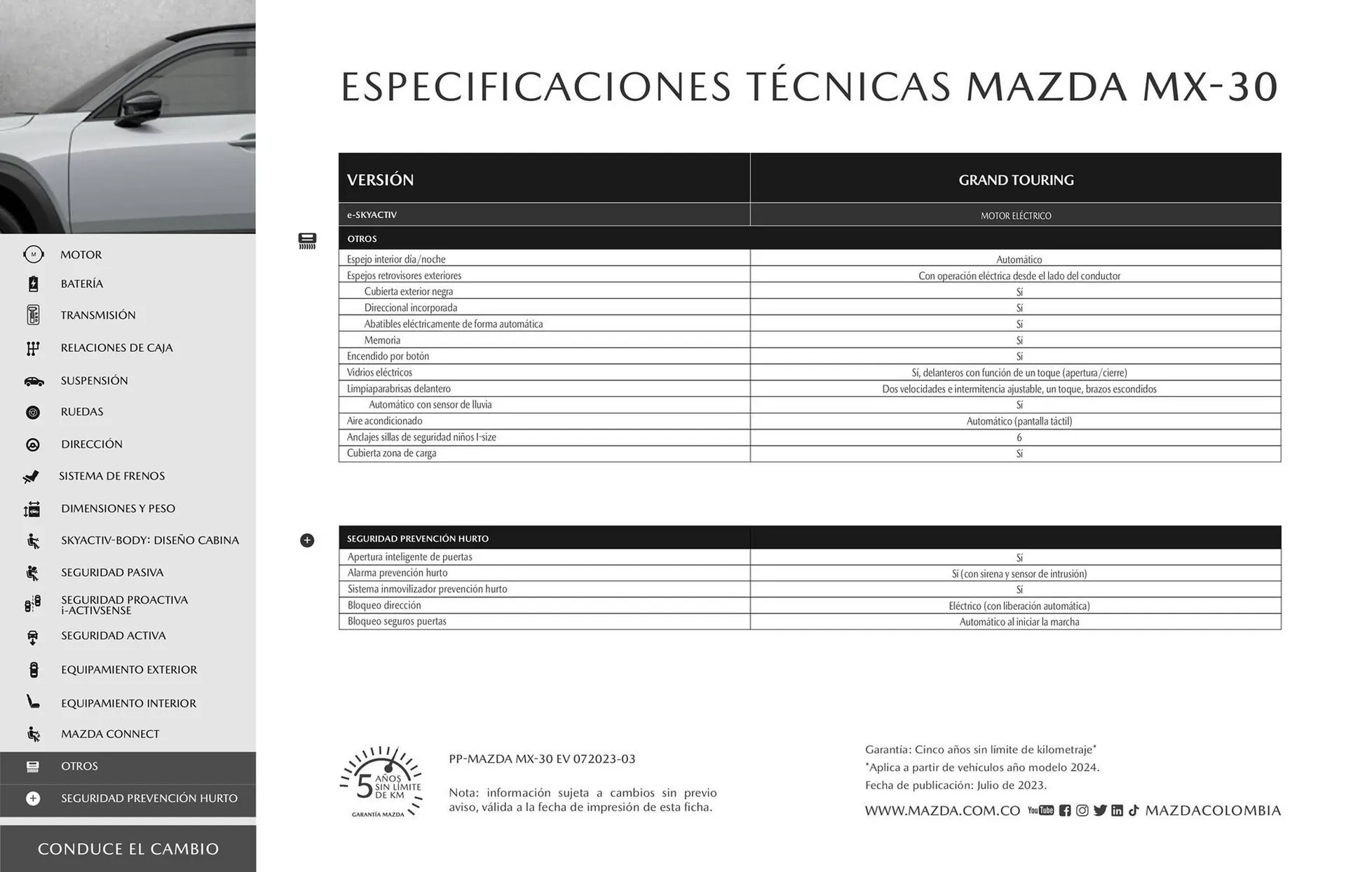 Catalogo de Catálogo Mazda 3 de octubre al 3 de octubre 2024 - Pag 19