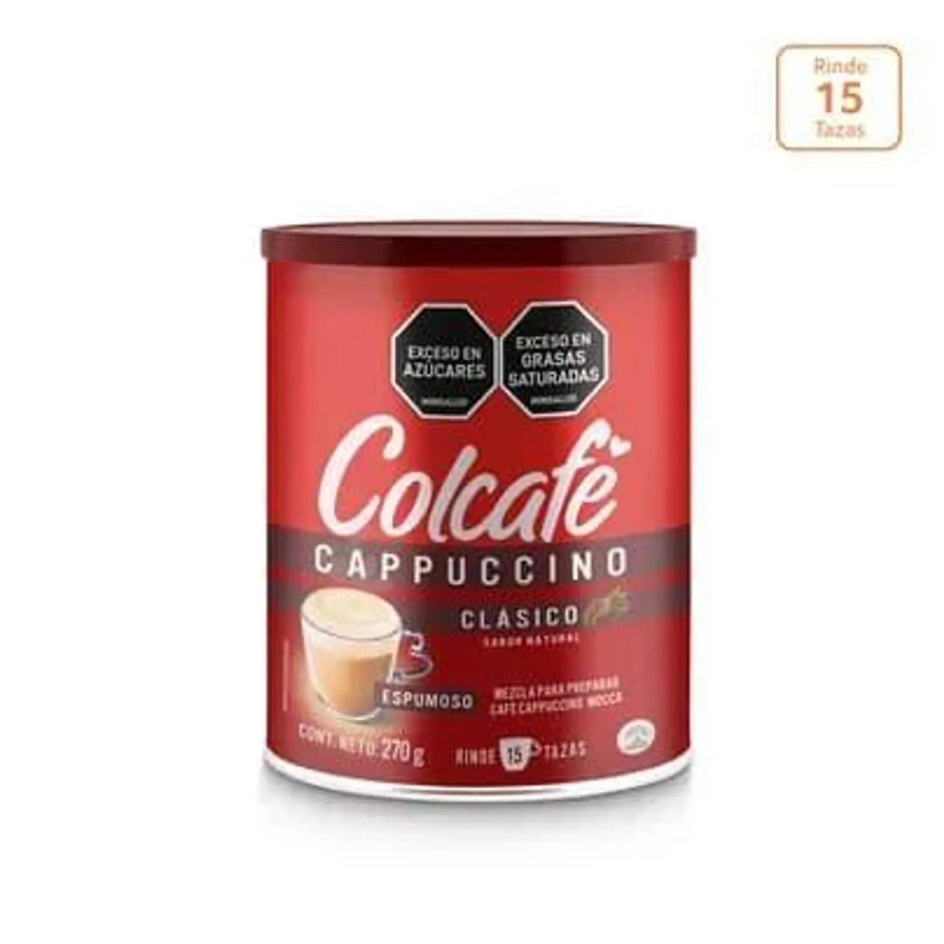 Cappuccino Colcafé Clásico lata x 270gr