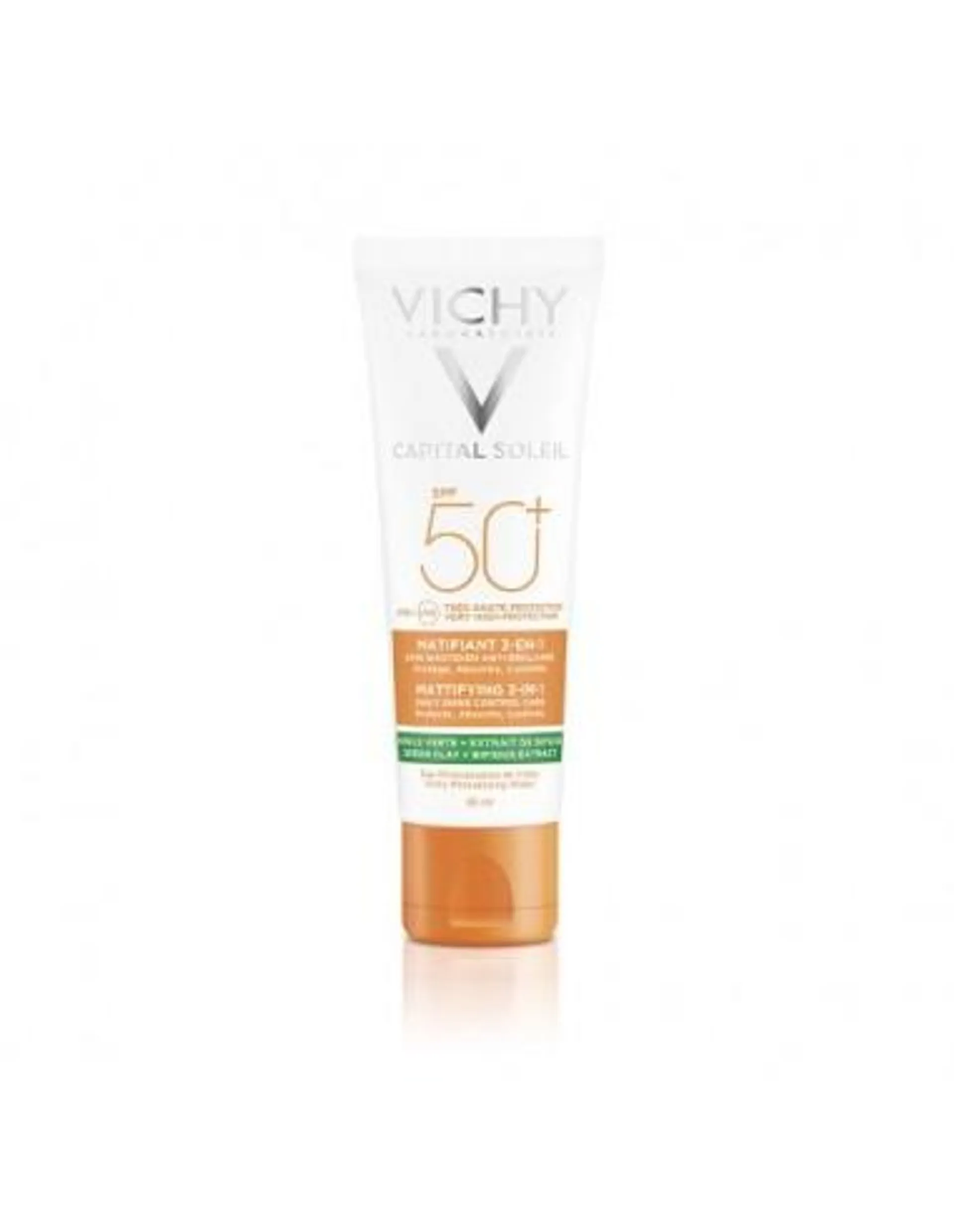 CAPITAL SOLEIL MATIFICANTE 3 EN 1 SPF50+ X50ML