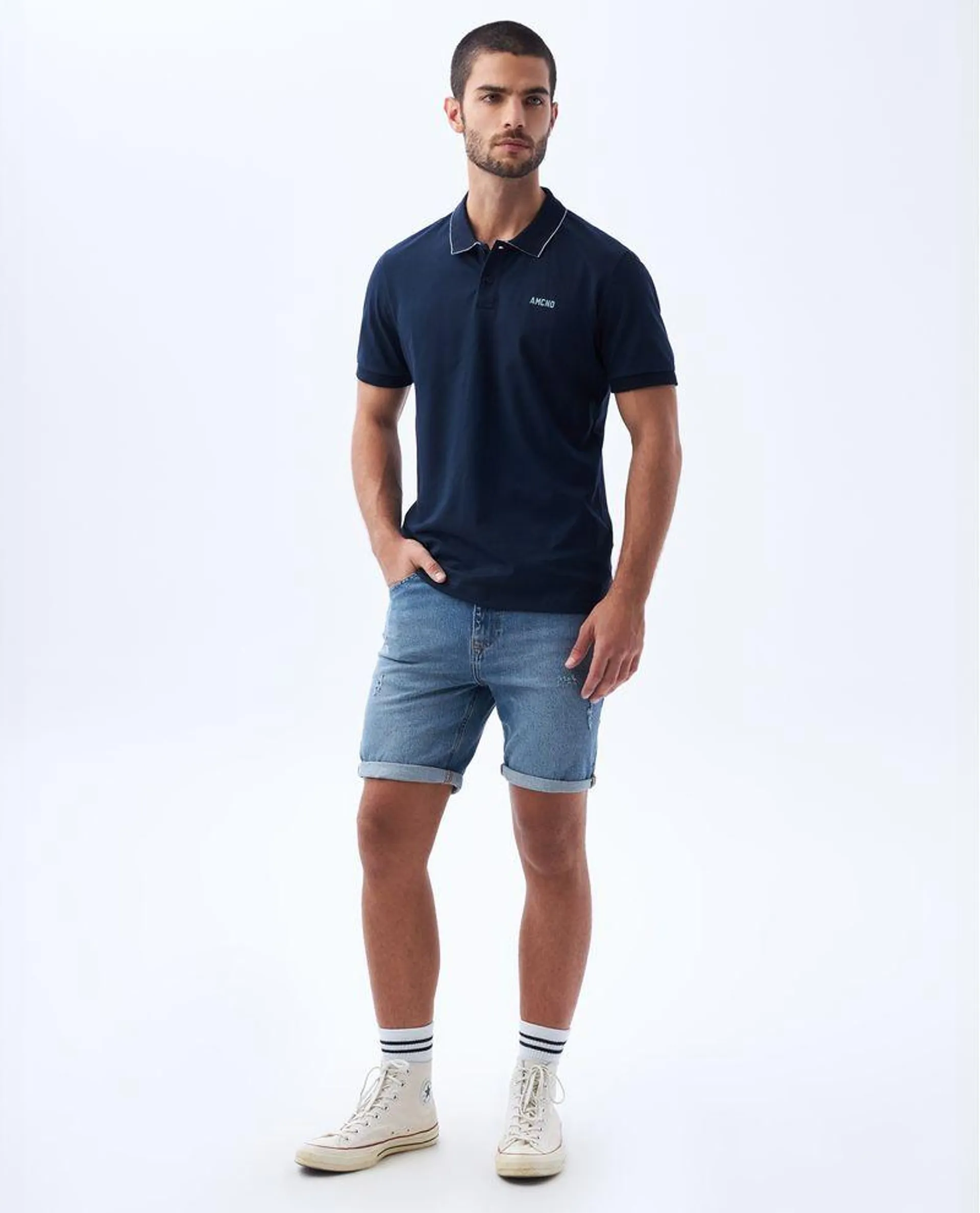 Polo básica para hombre