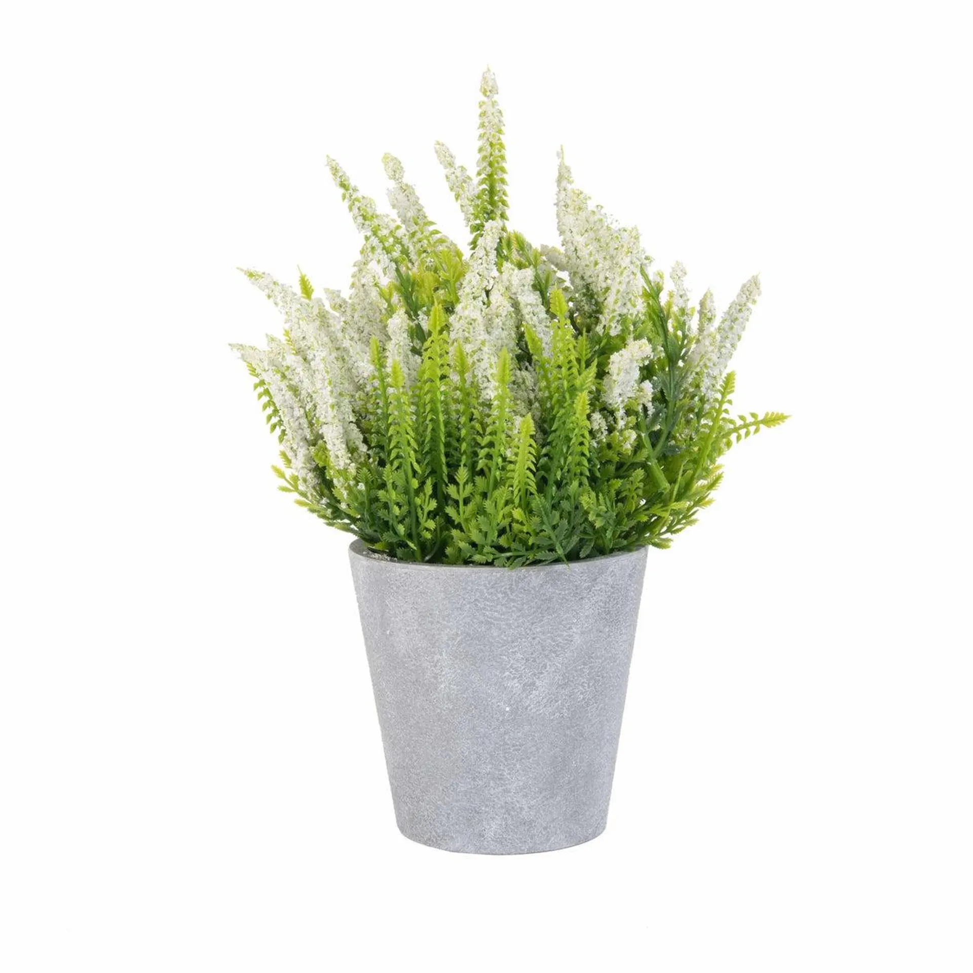 Planta Artificial Lavanda Blanco