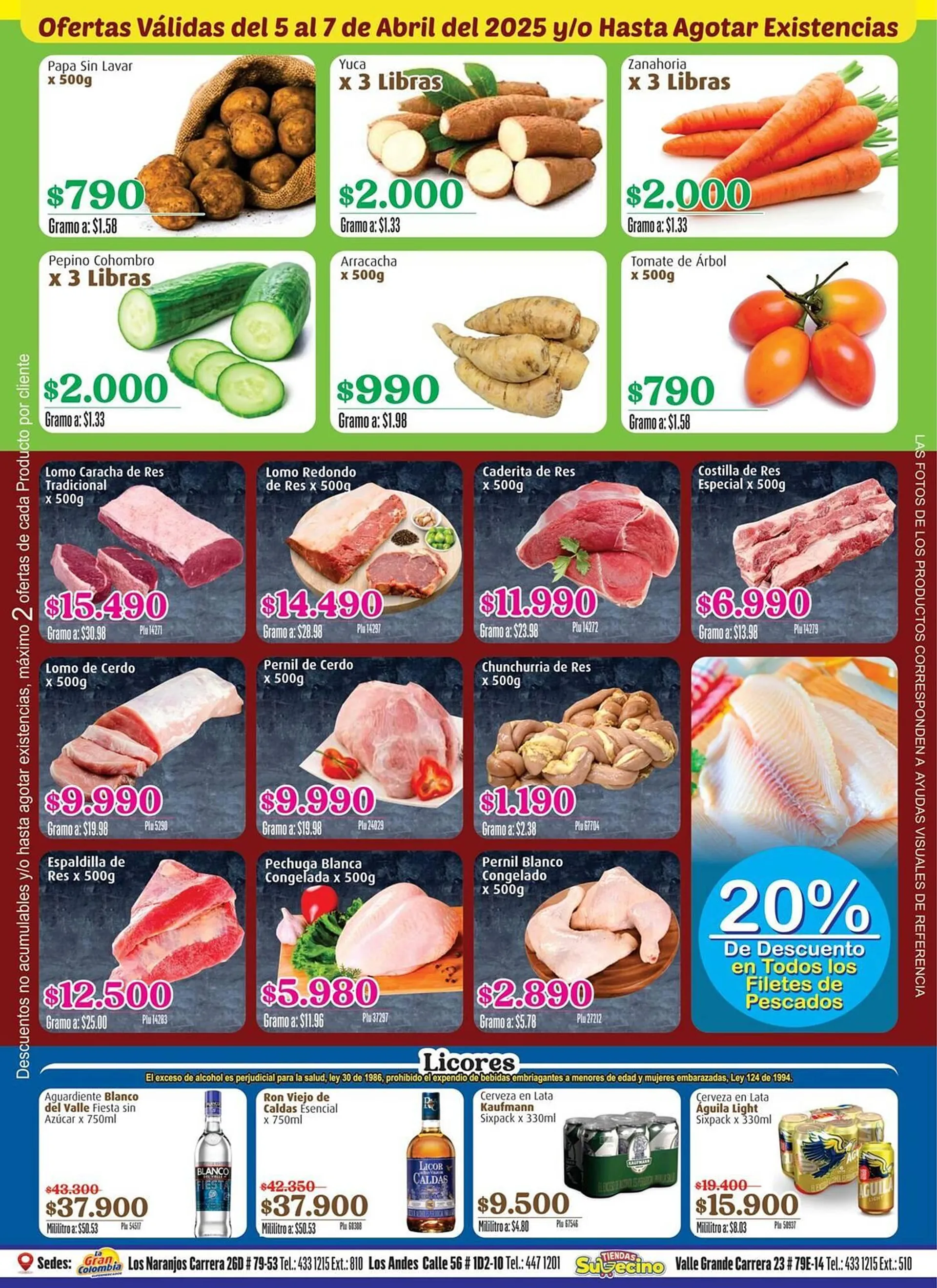 Catalogo de Catálogo La Gran Colombia 5 de abril al 7 de abril 2025 - Pag 2