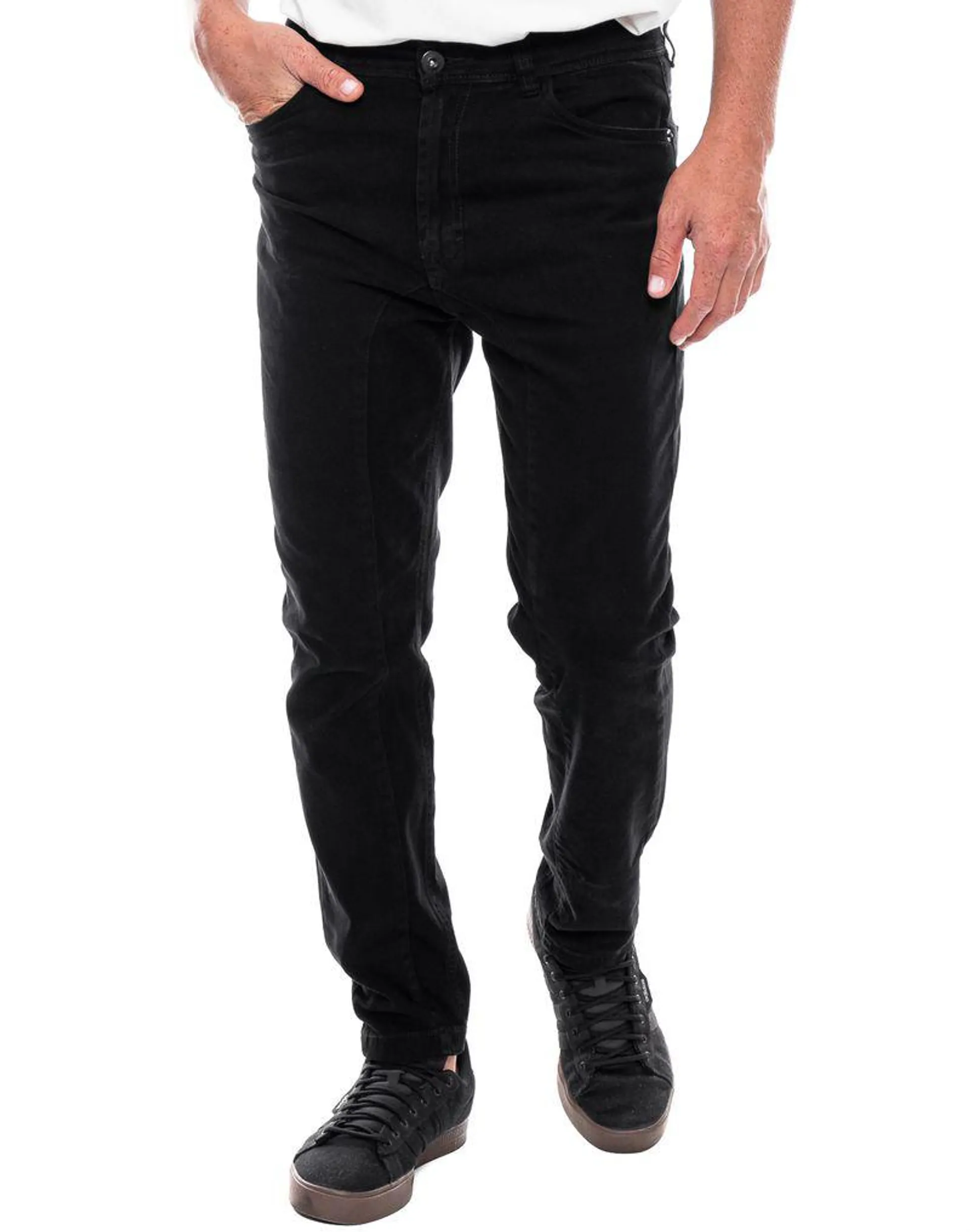 Pantalón Slim Fit En Dril
