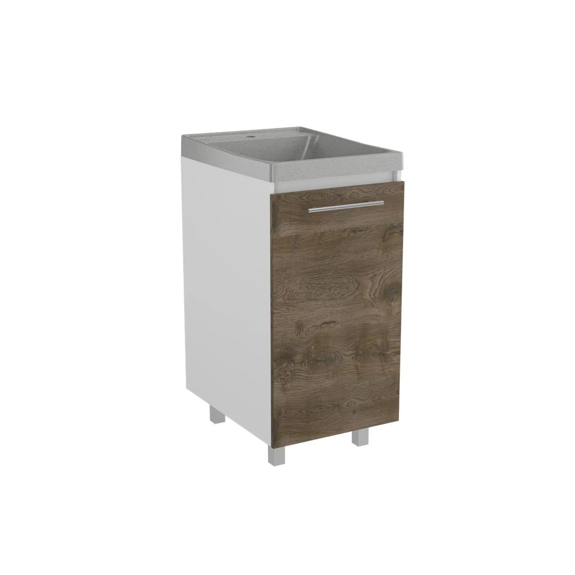 Lavadero Premium II Petite Gris Mueble Oporto