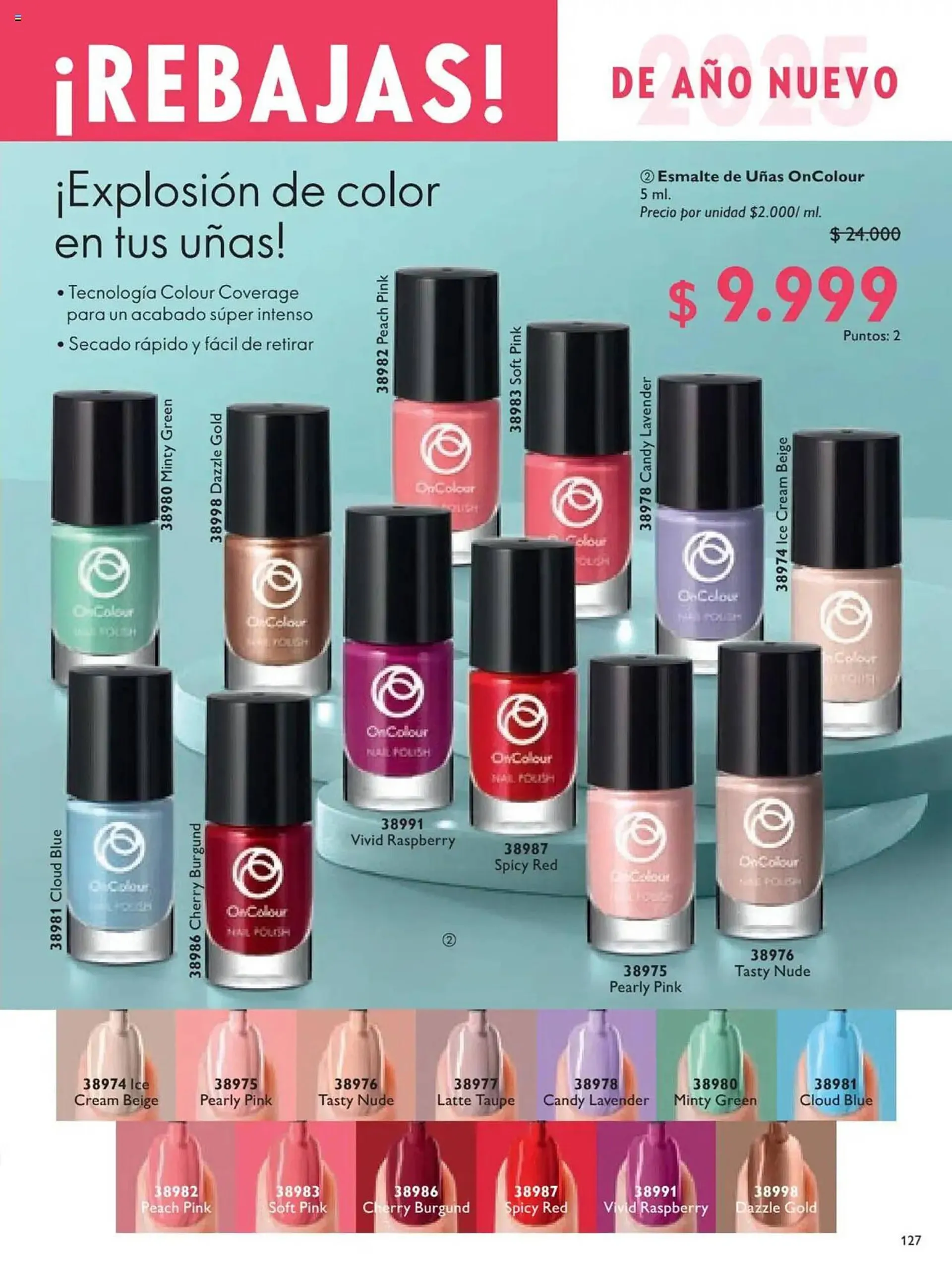 Catalogo de Catálogo Oriflame 28 de diciembre al 17 de enero 2025 - Pag 127