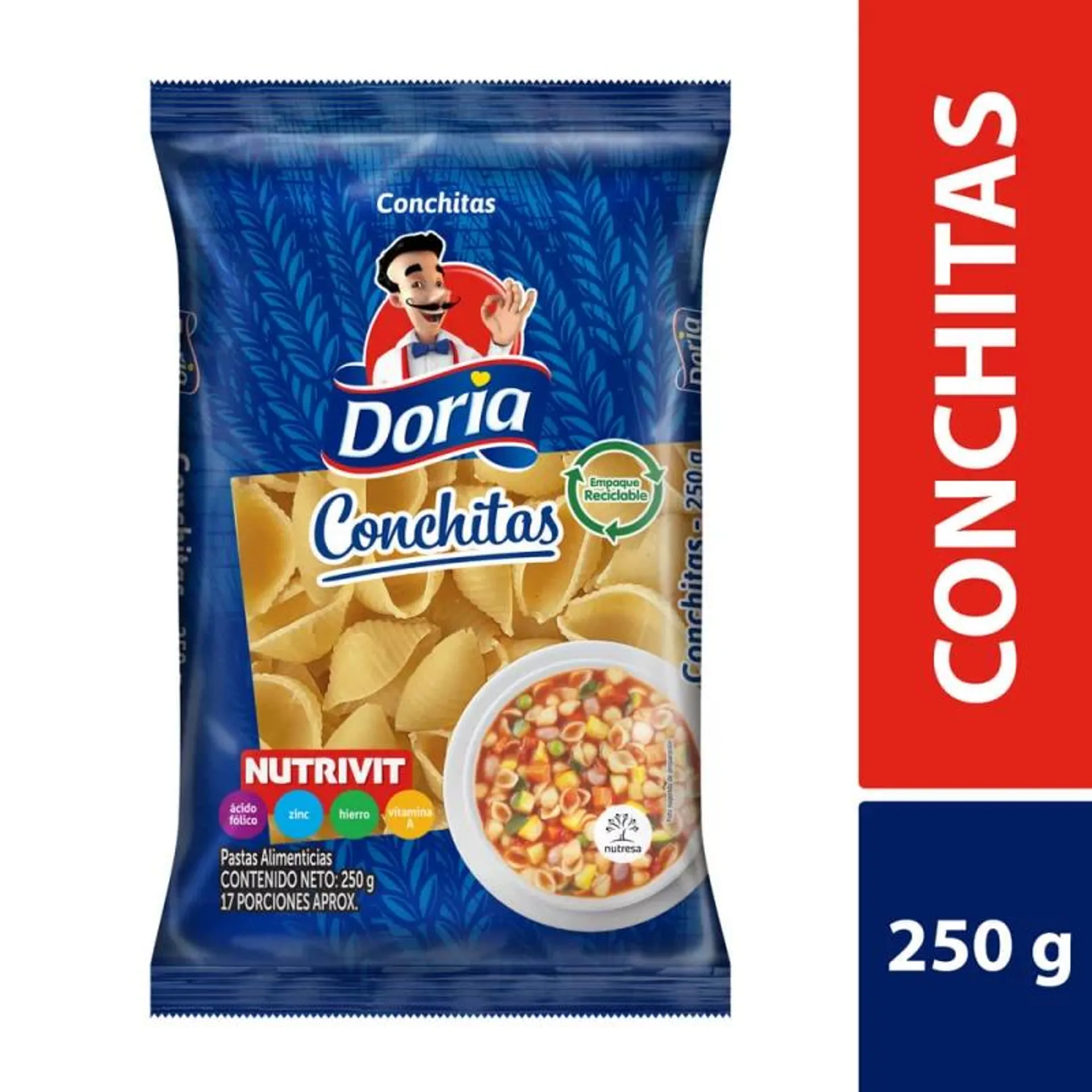 Pasta Doria Conchita 250 g