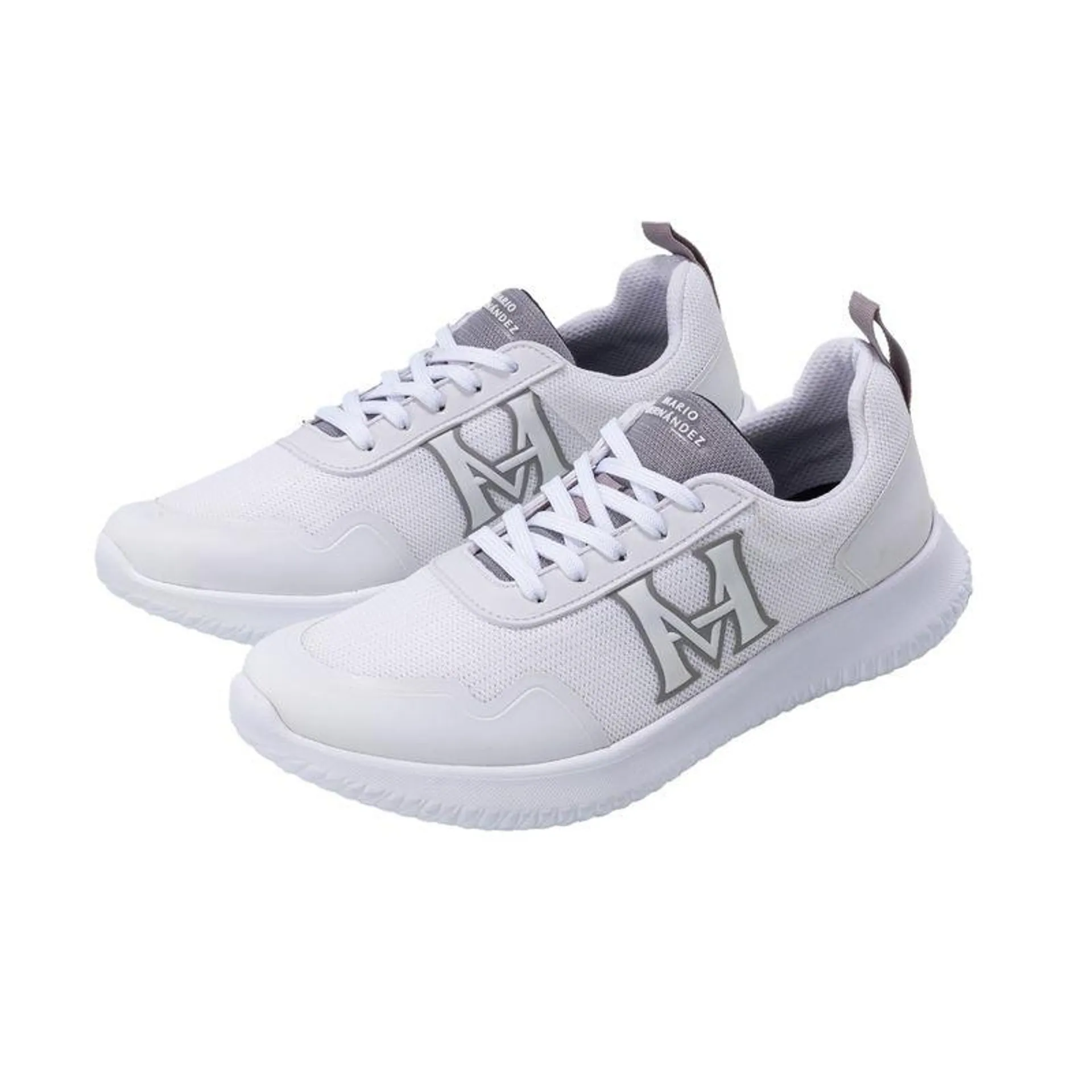 Tenis castillo H blanco gris Trecking