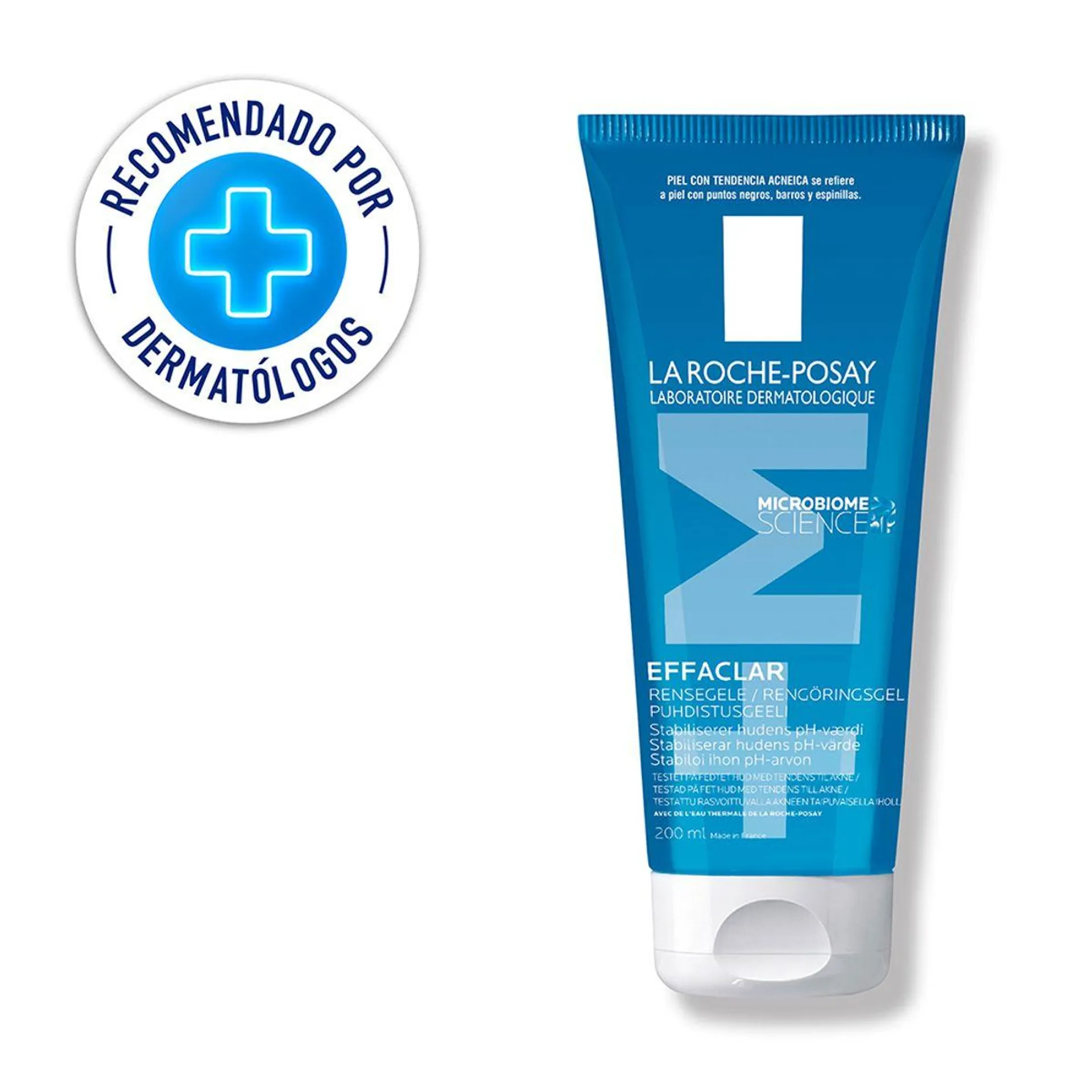 Gel Espumoso Anti-imperfecciones La Roche Posay Effaclar +M Piel Grasa X 200ml