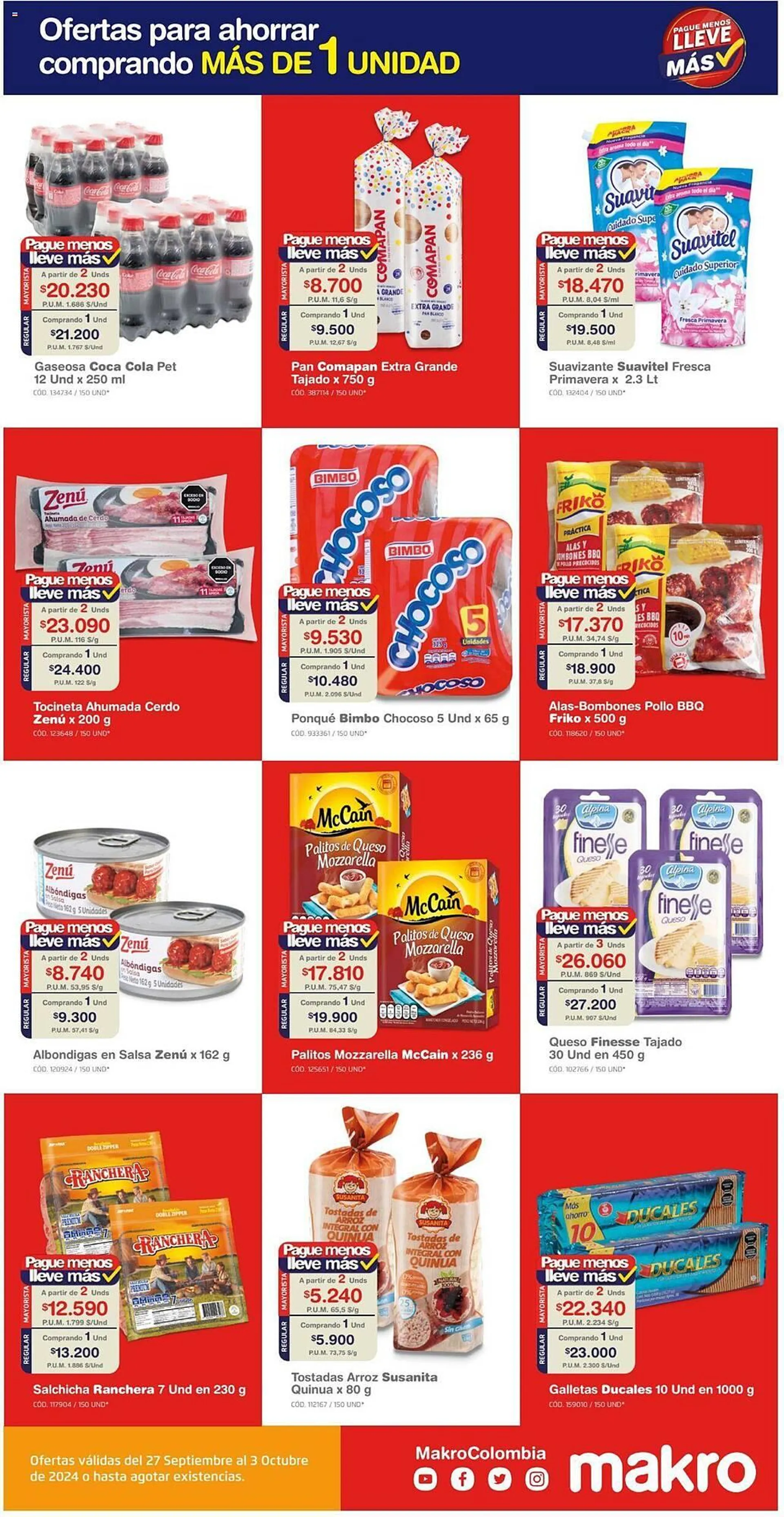 Catalogo de Catálogo Makro 27 de septiembre al 3 de octubre 2024 - Pag 16