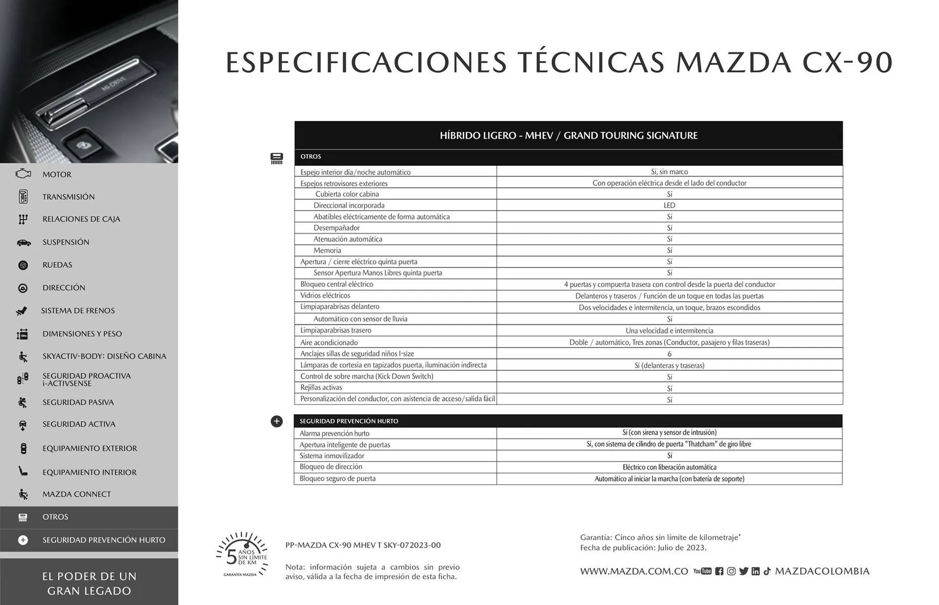 Catalogo de Catálogo Mazda 3 de octubre al 3 de octubre 2024 - Pag 19
