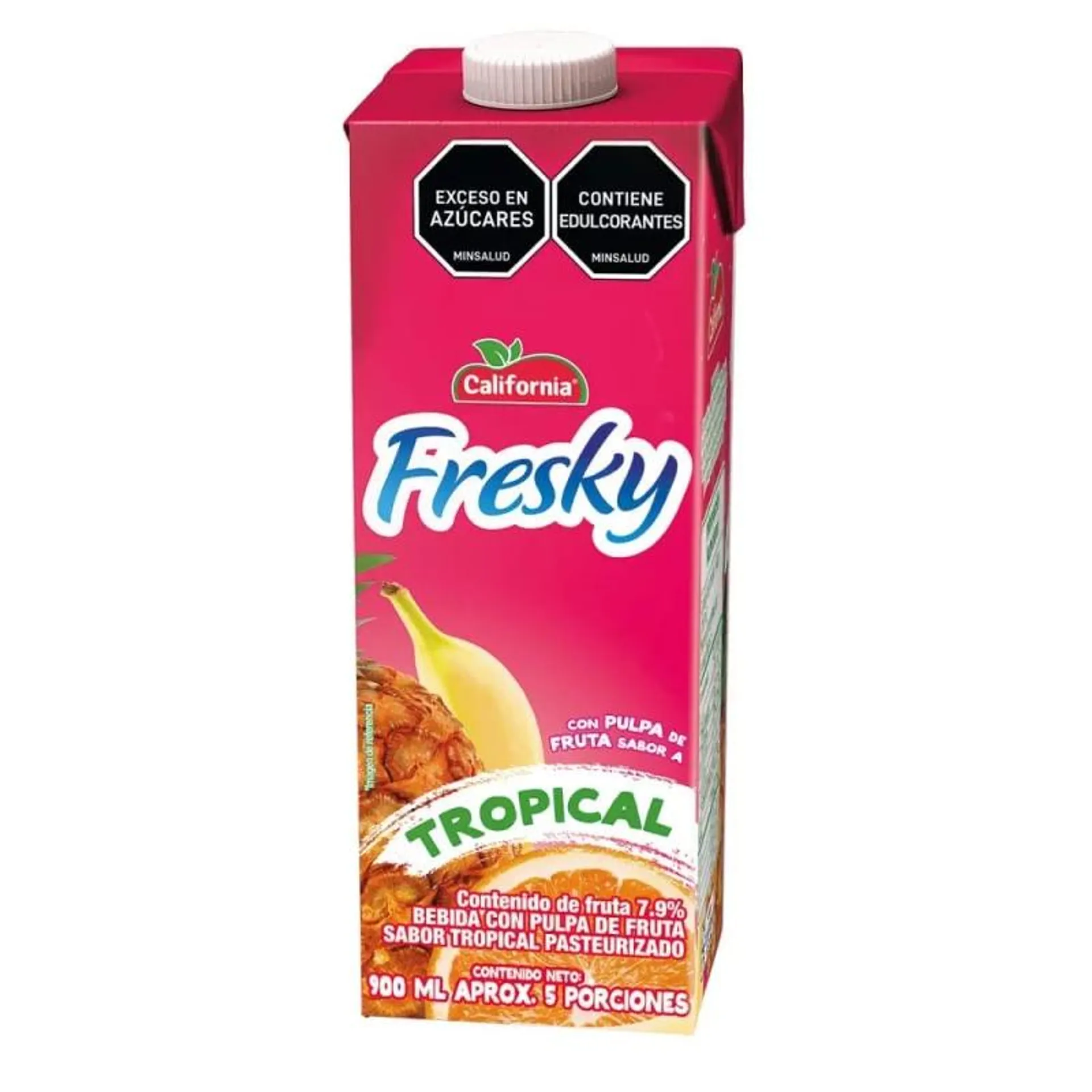 Jugo California Fresky Tropical Tetra x 900 ml