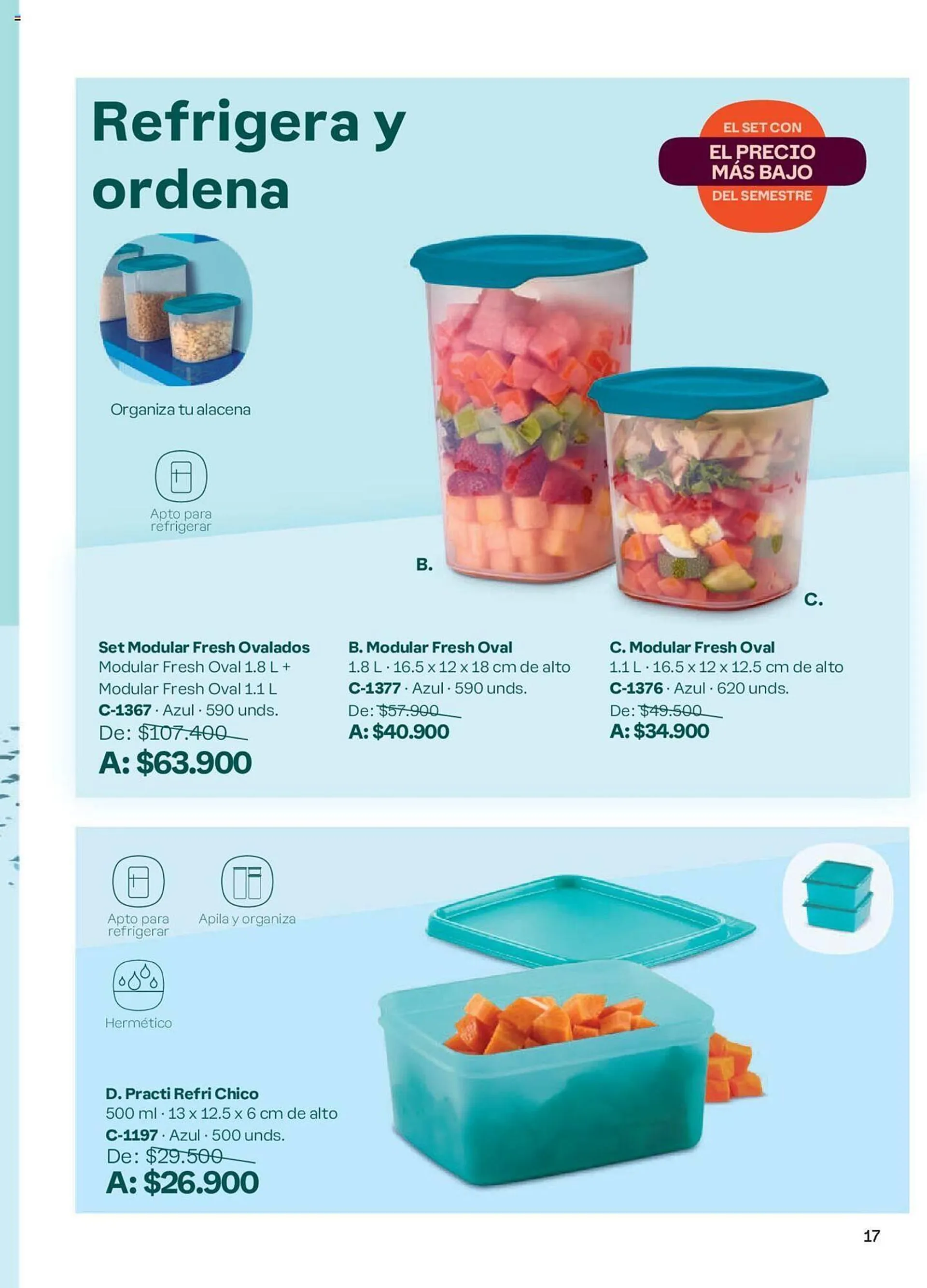 Catalogo de Catálogo Tupperware 14 de junio al 11 de julio 2024 - Pag 17