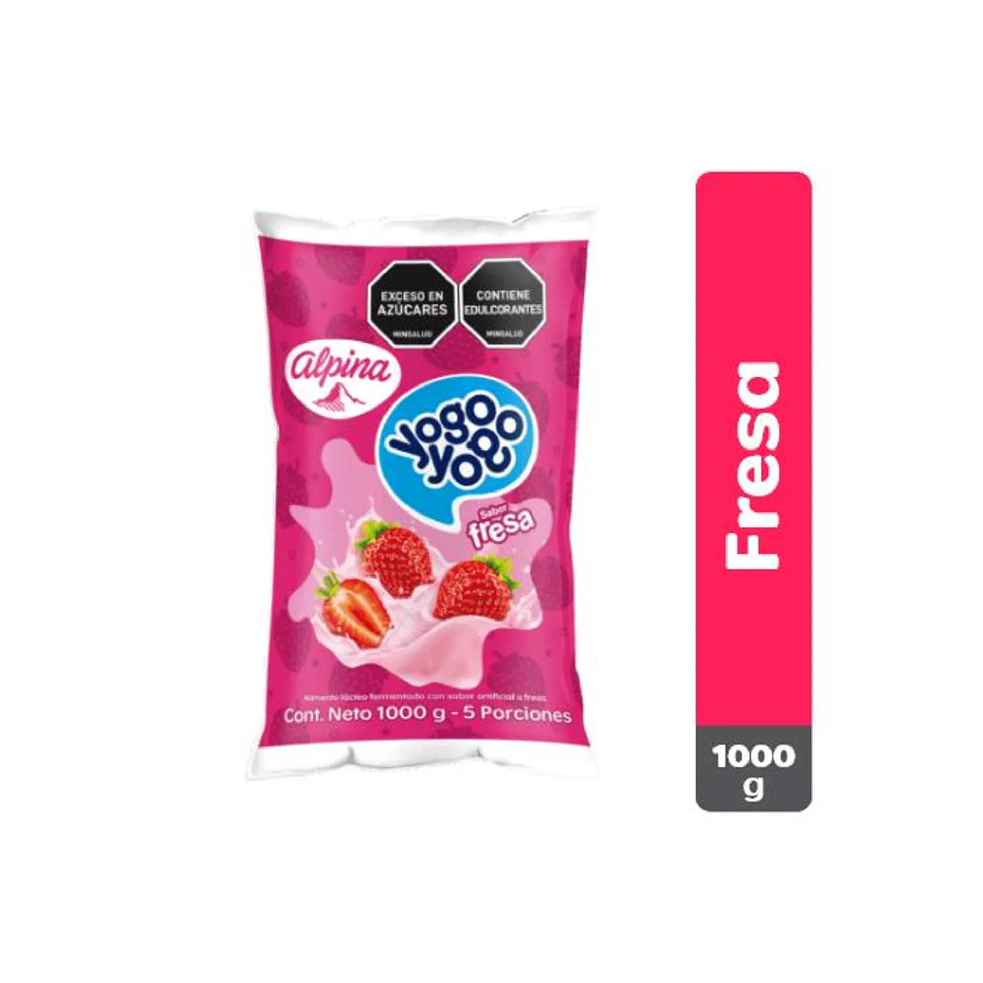 Yogo Yogo Fresa Bolsa 1000 g