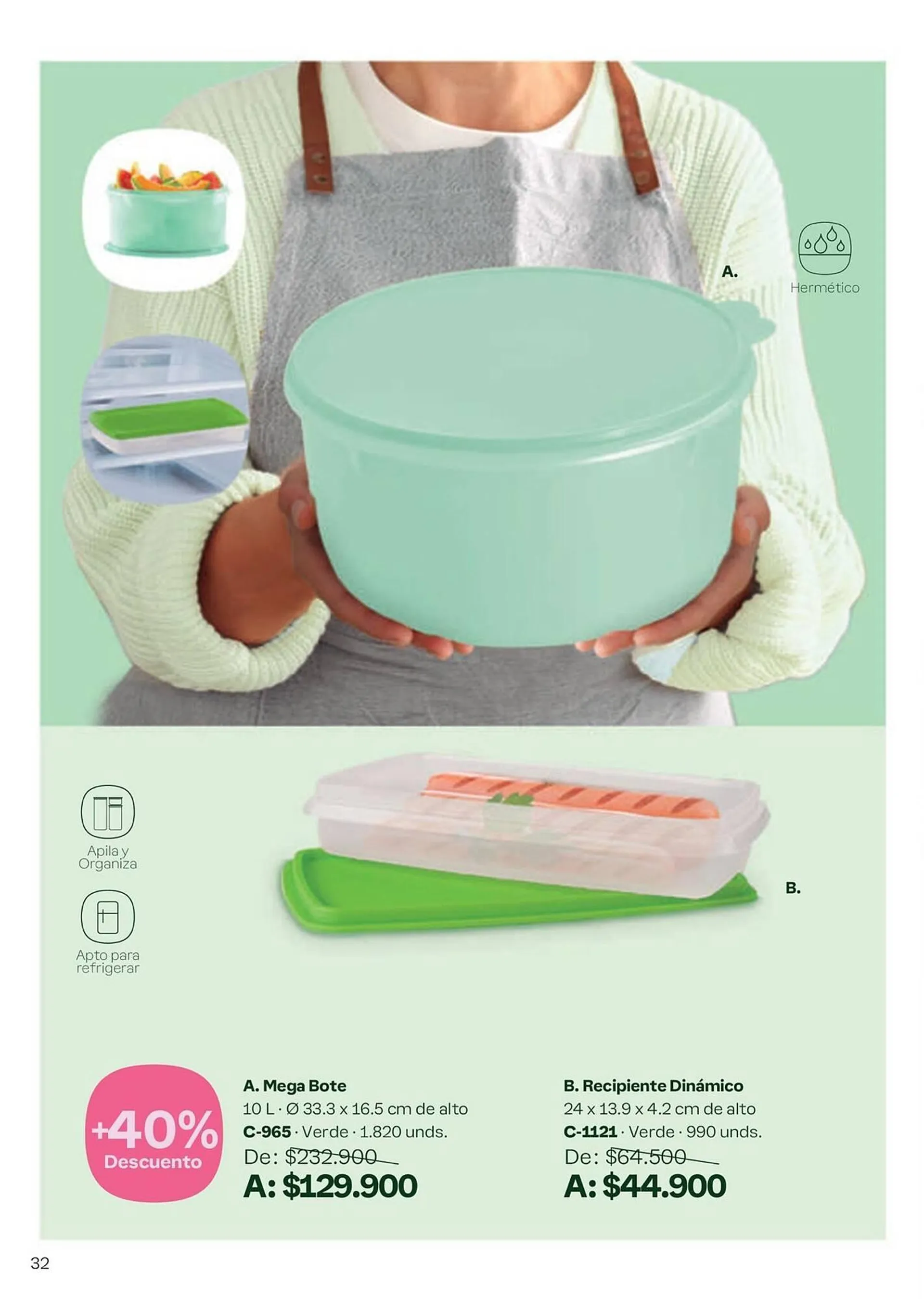 Catalogo de Catálogo Tupperware 6 de septiembre al 3 de octubre 2024 - Pag 32