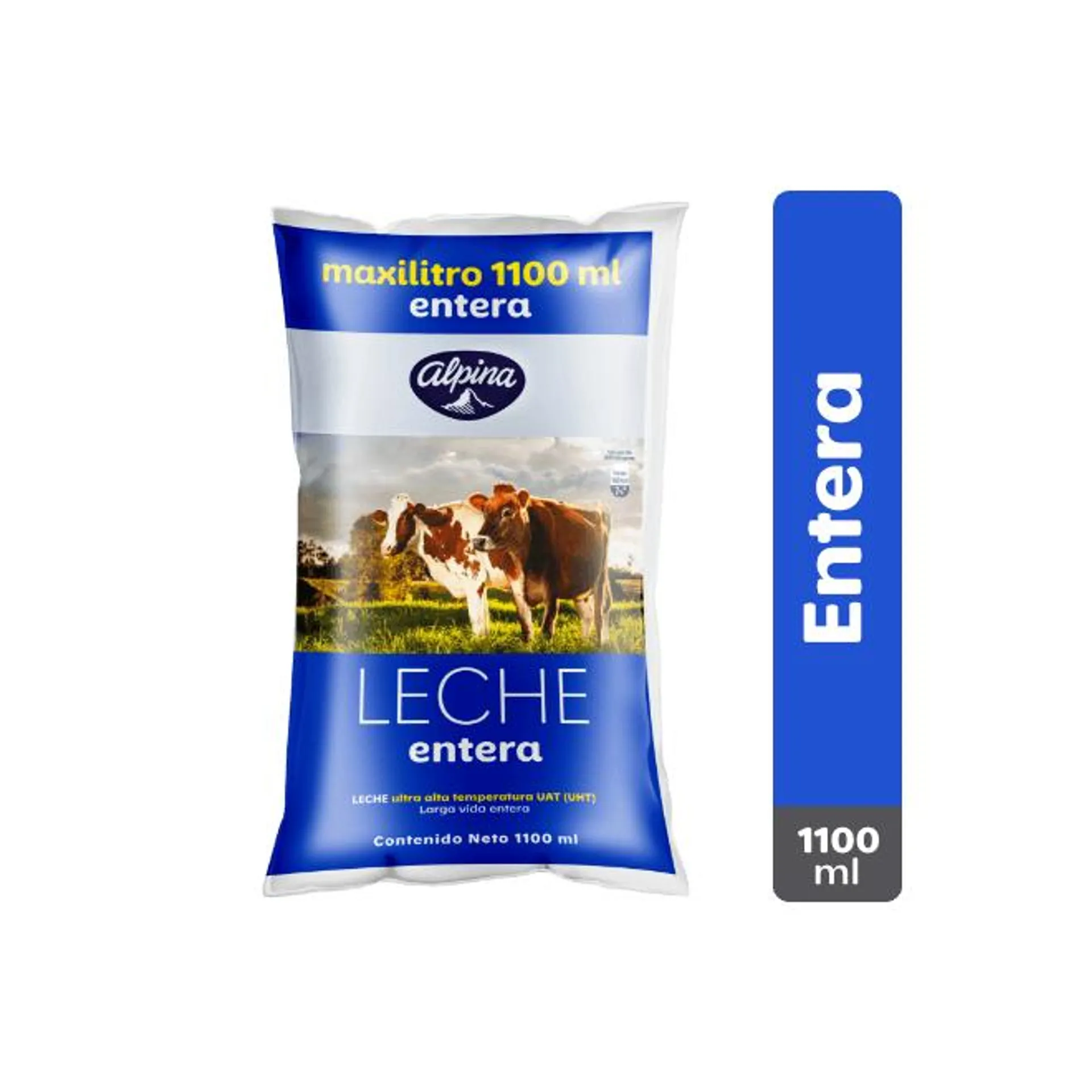 Leche Entera Alpina Bolsa 1100 ml