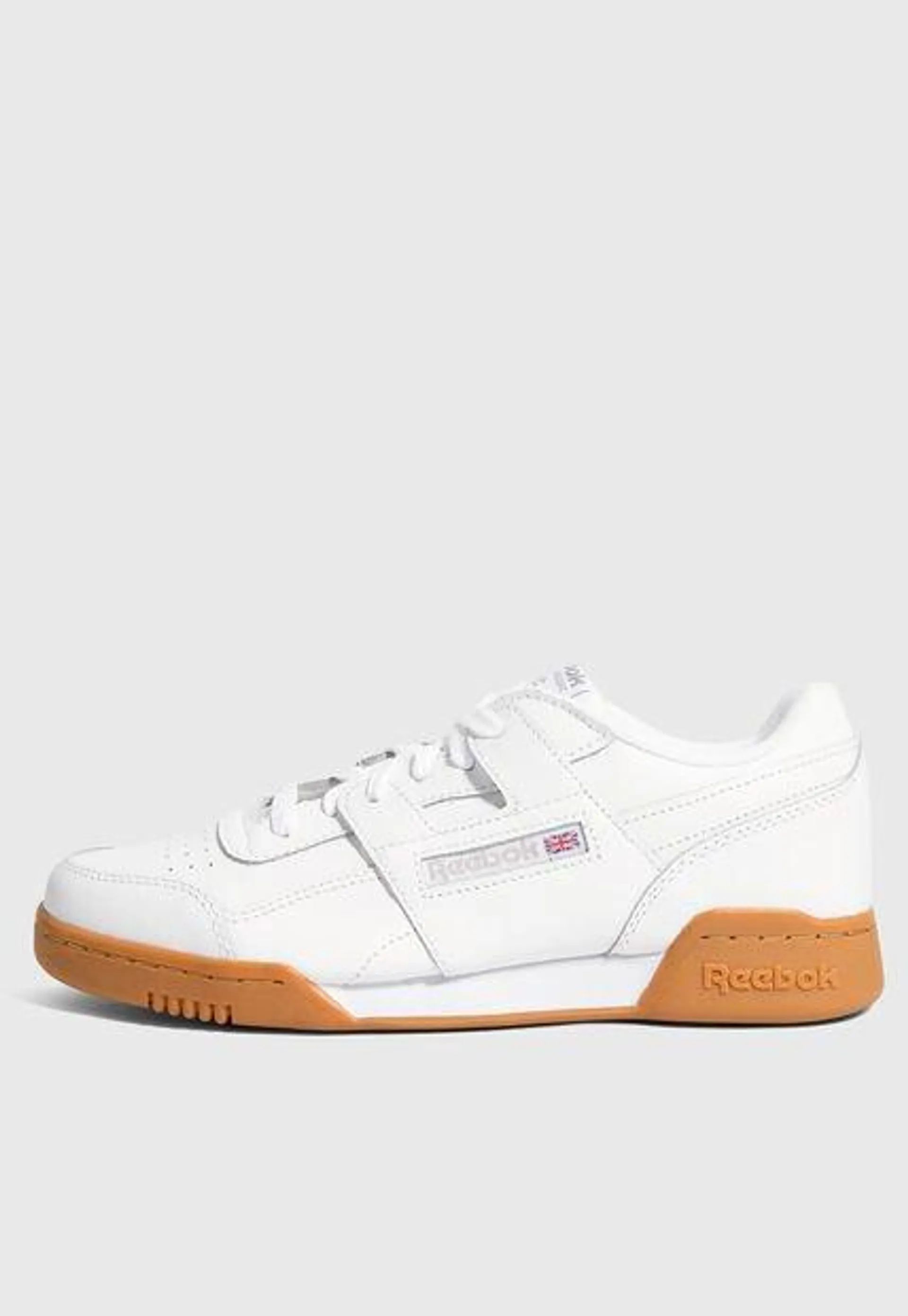 Tenis Lifestyle Blanco-Miel-Rojo Reebok Classics Workout Plus