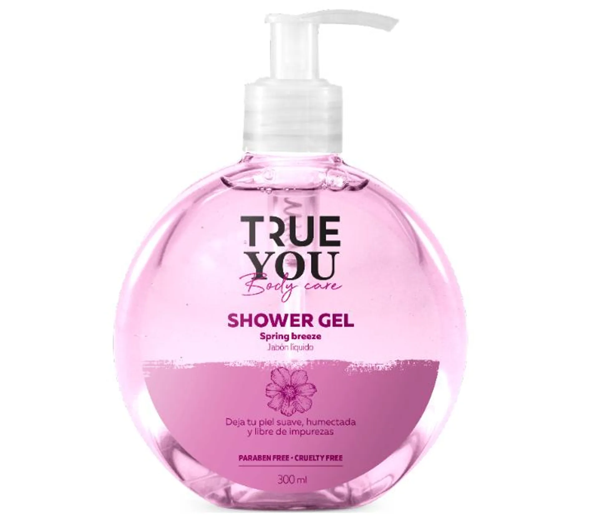 Jabón Líquido True You Shower Gel Spring Breeze 300ml