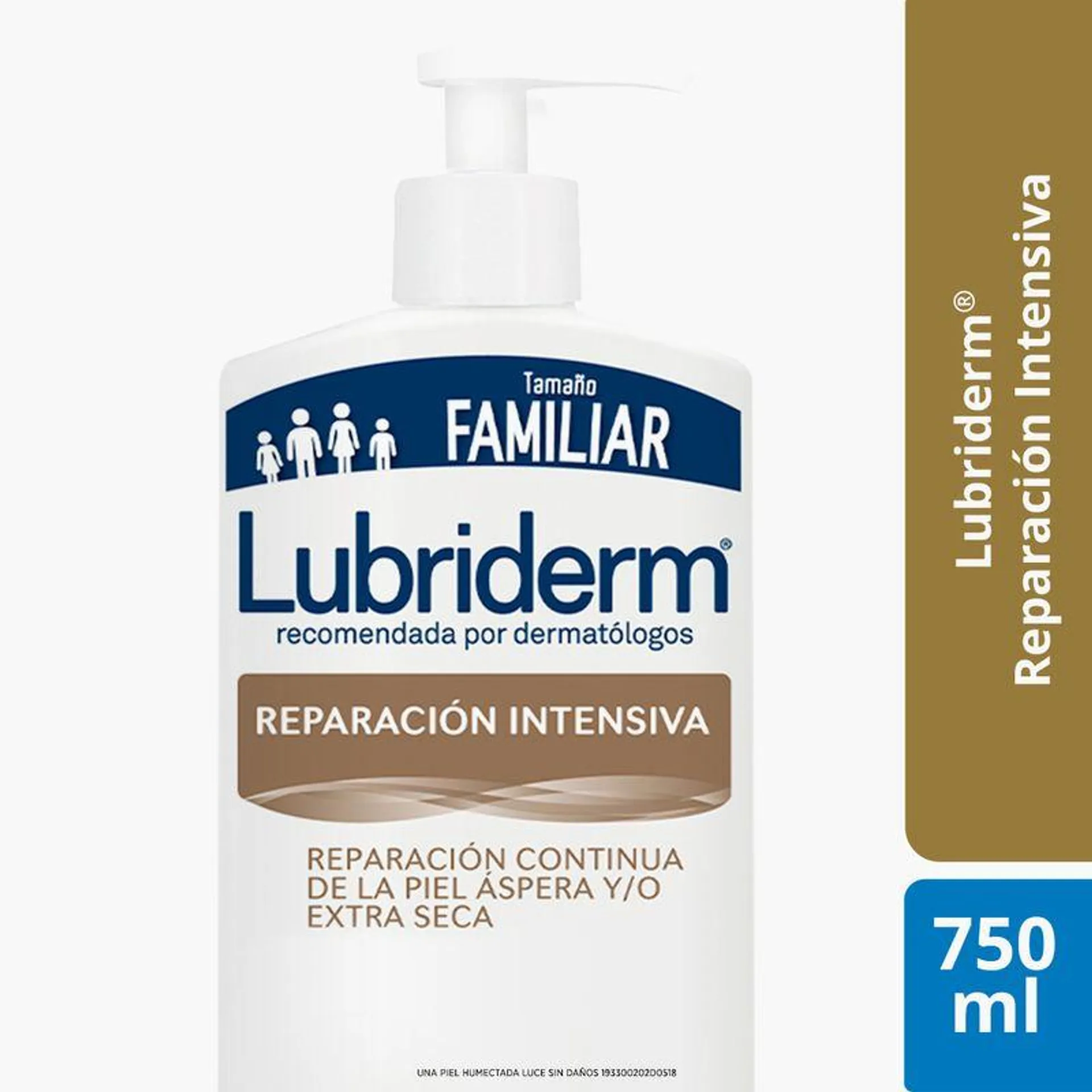 Crema Lubriderm Reparación Int X750ml Valv