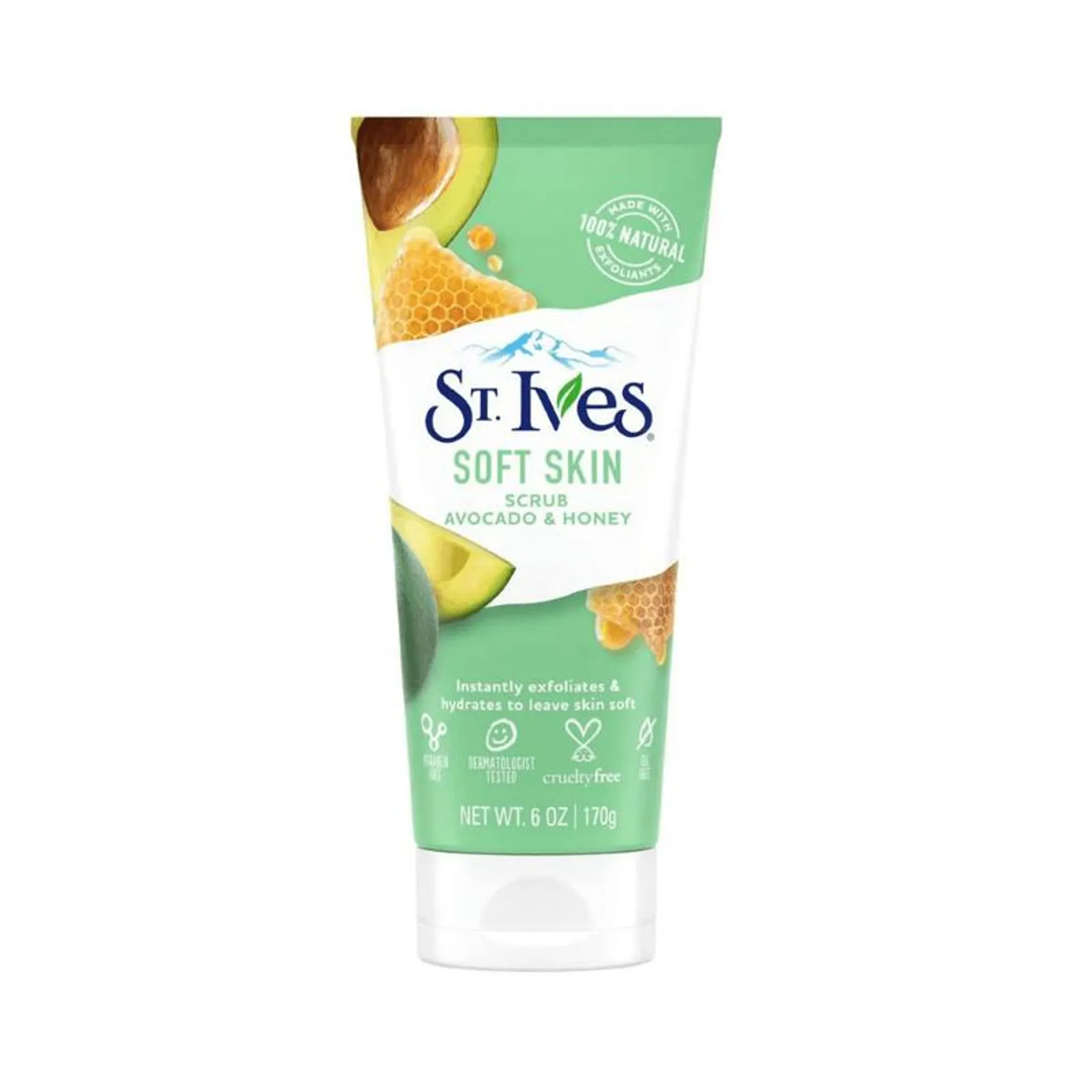 Exfoliante St. Ives Aguacate y Miel 170 g