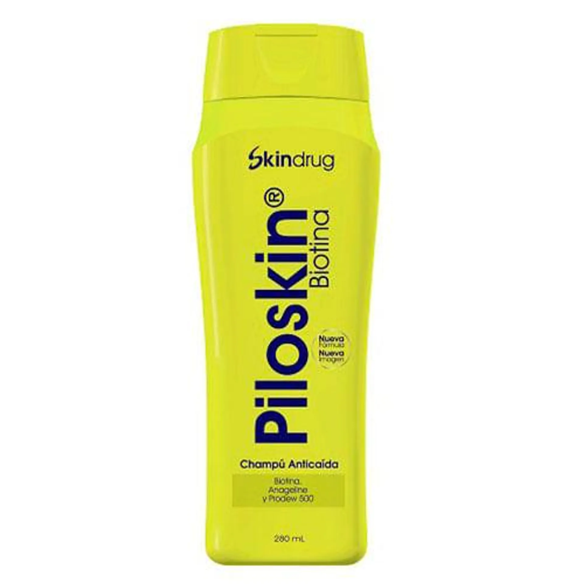 Shampoo Anticaída Piloskin Biotina 280 Ml