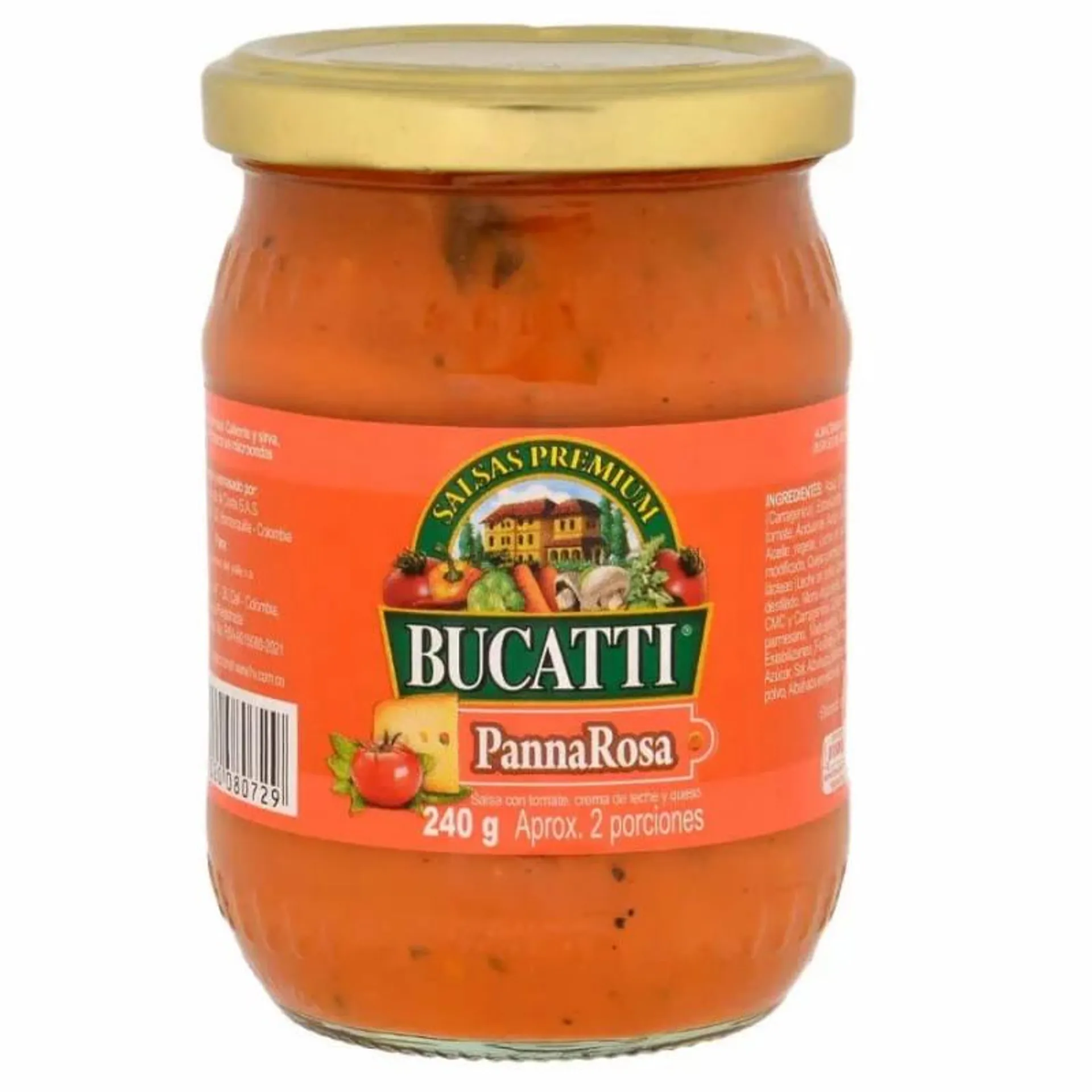 Salsa Bucatti Pannarosa x 240 g