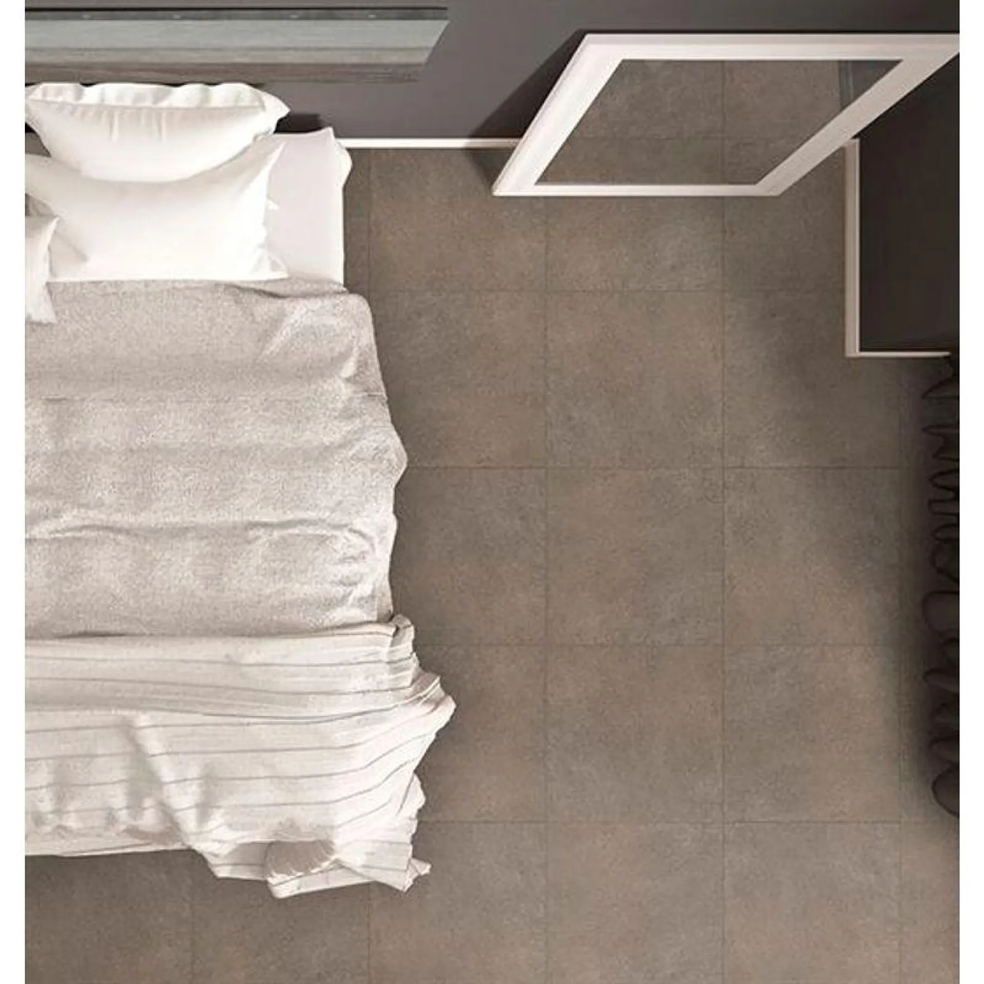 Porcelanato Para Piso Y Pared Estilo Neutro Loft 60x60 Taupe