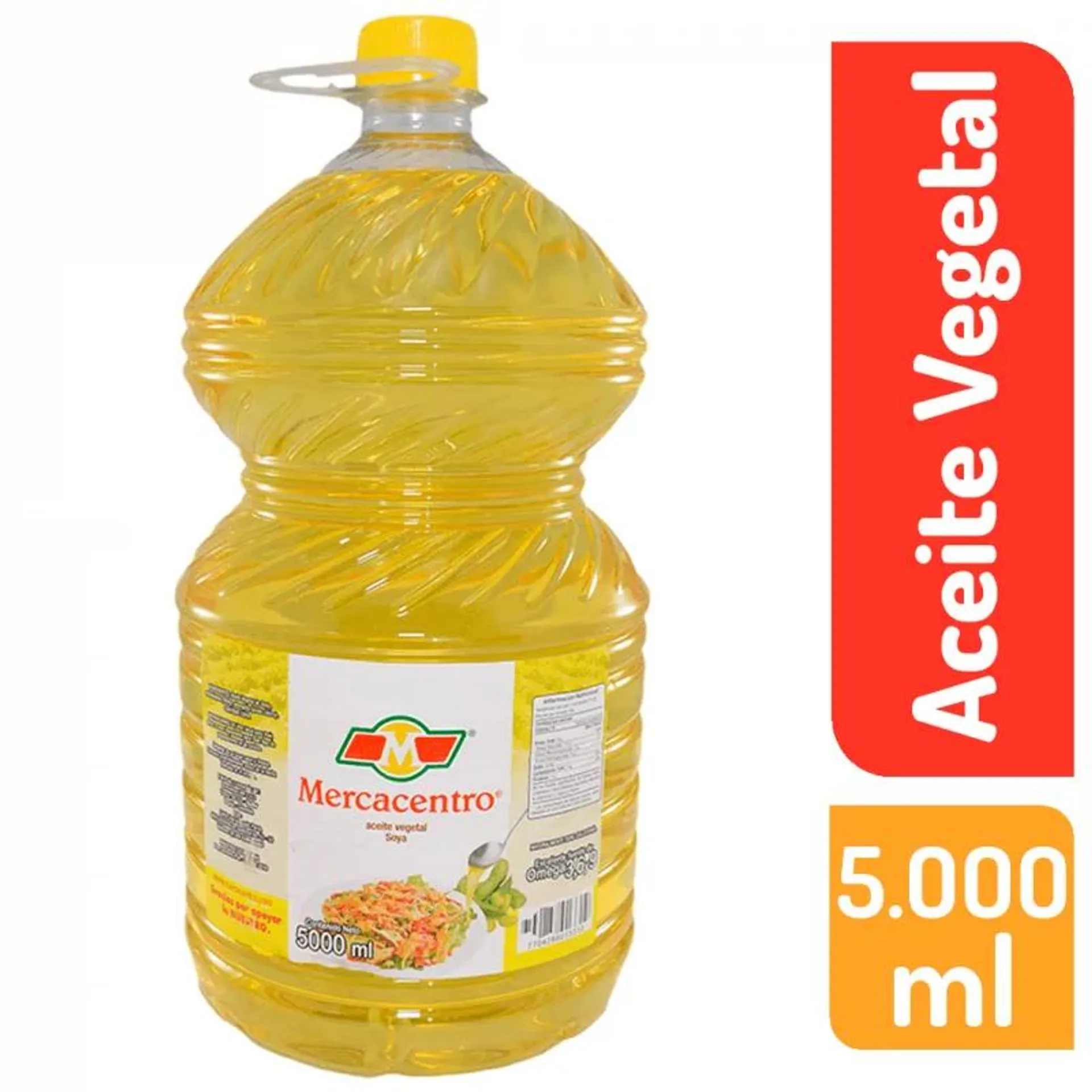 Aceite Mercacentro Soya 5000 ml