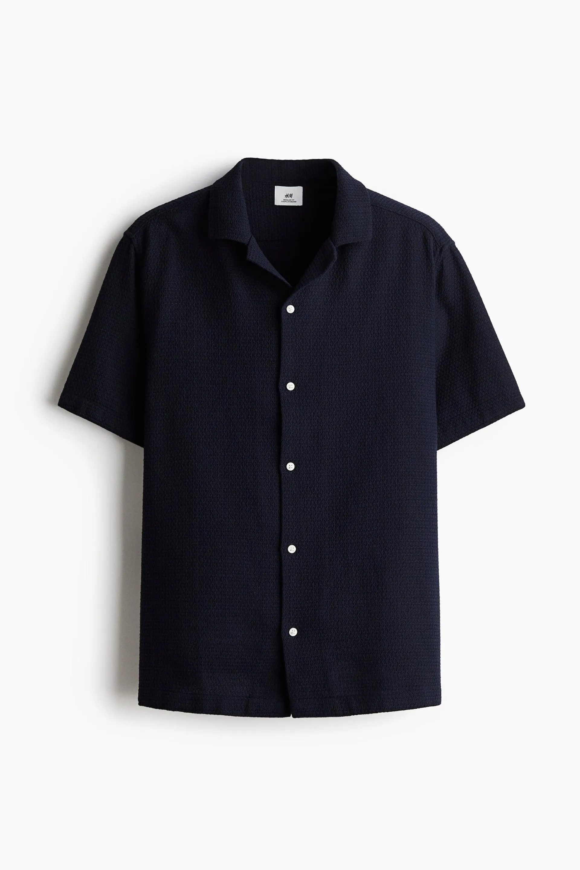 Regular Fit Textured resort shirt - H&M Colombia | Moda online, ropa de Mujer, Hombre, Bebé y  Niños | H&M CO