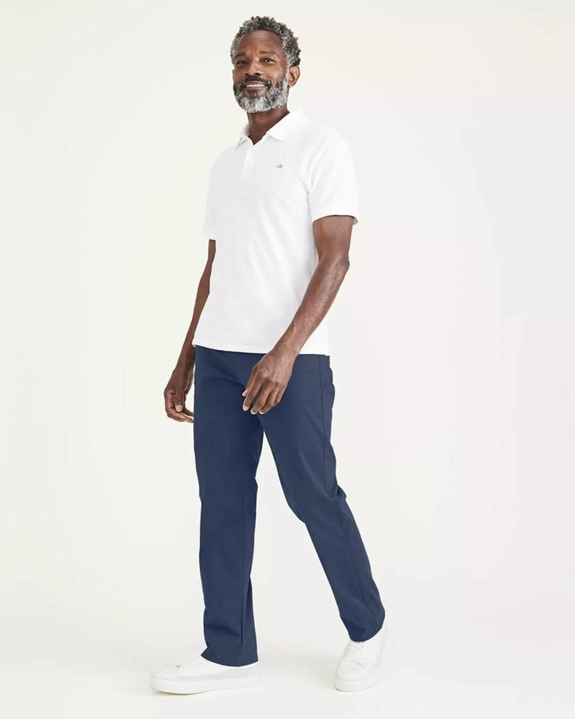 Pantalones Dockers Ultimate Chinos,Directo Fit Hombre Azules | OAEQD9350