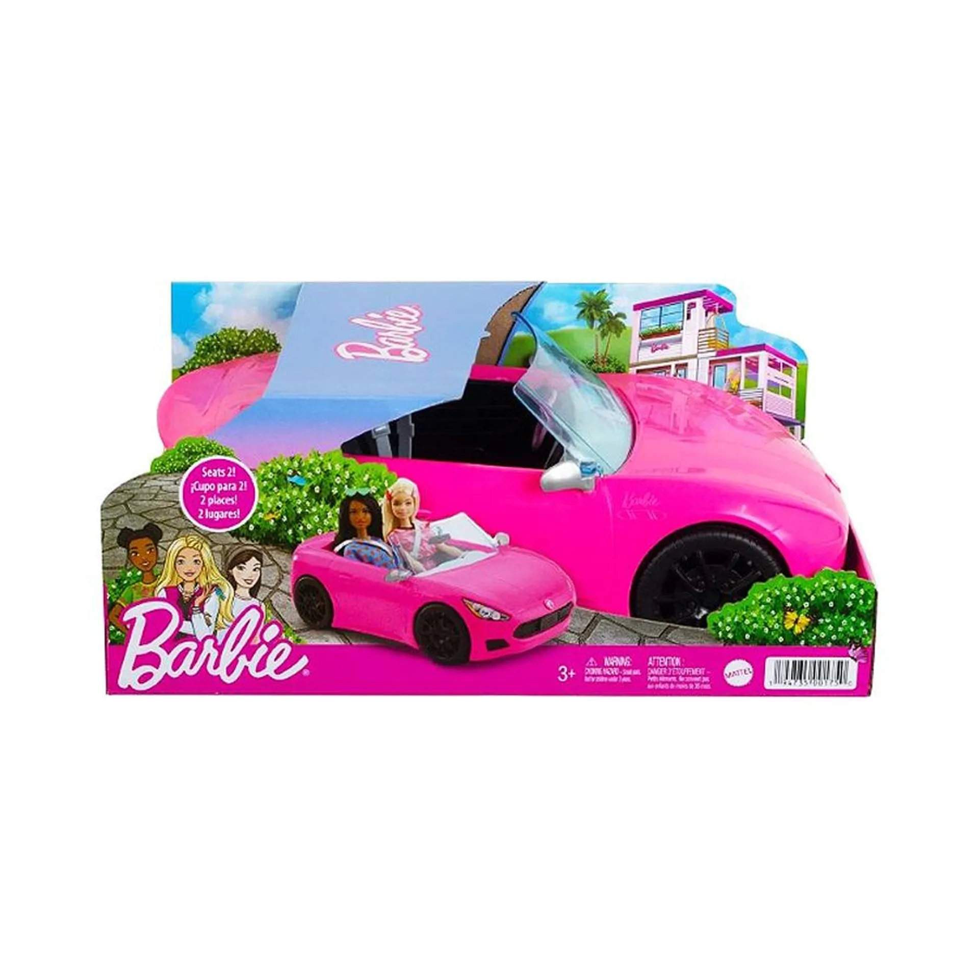 Coche Convertible Barbie