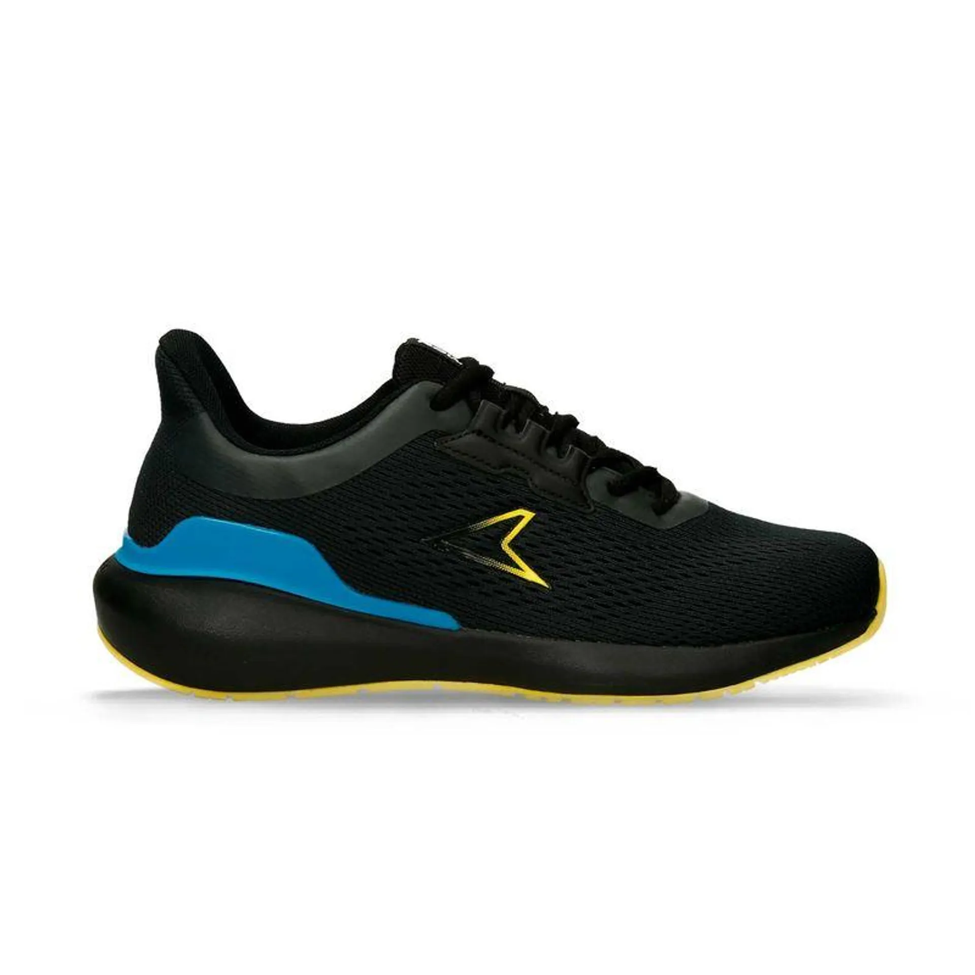 Tenis Deportivos Negro Power Bolt Black Hombre