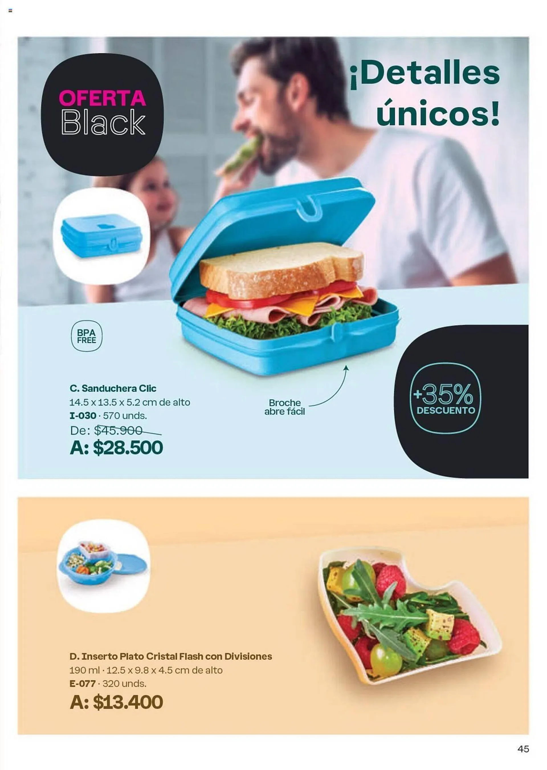 Catalogo de Catálogo Tupperware 4 de octubre al 31 de octubre 2024 - Pag 45