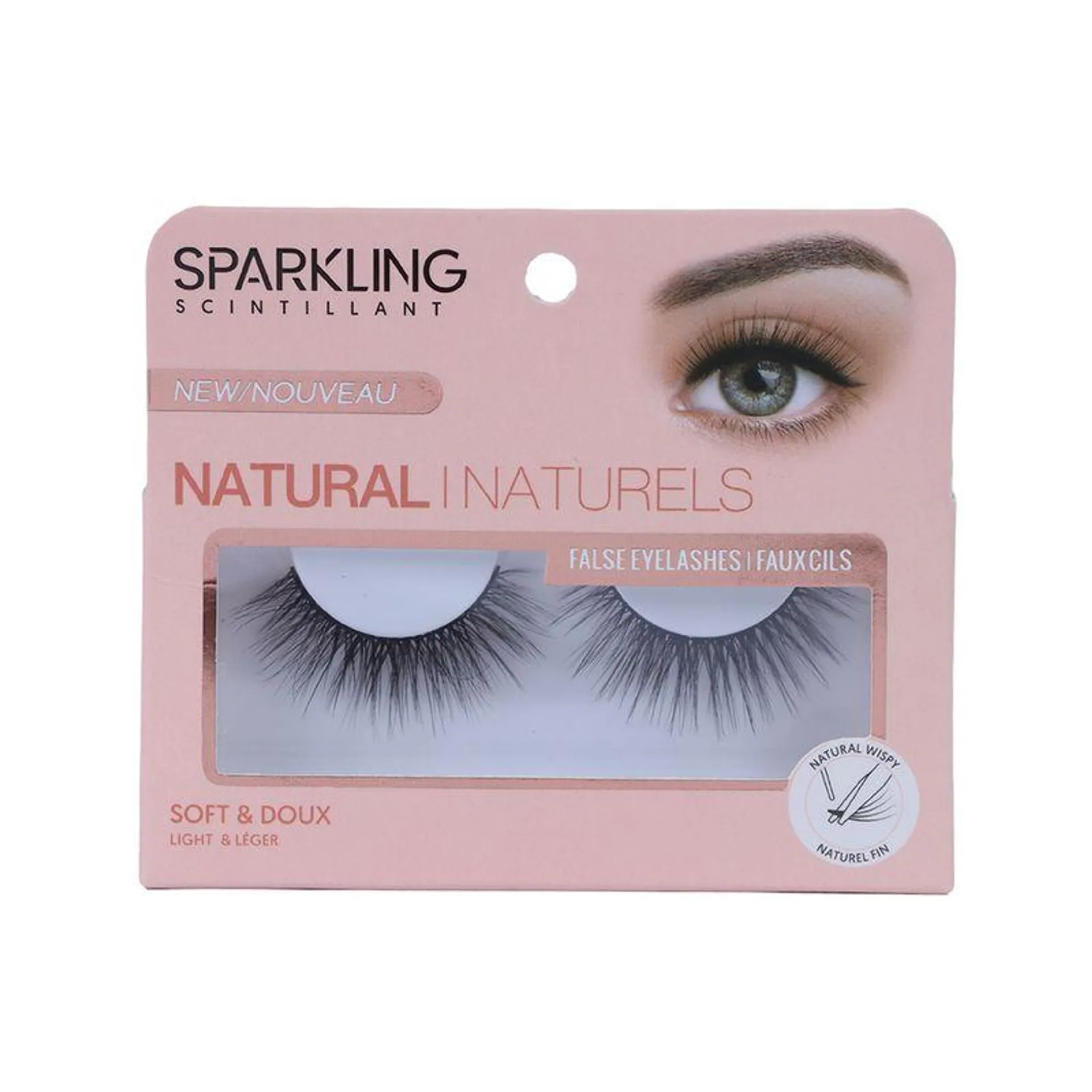 Pestanas Postizas Naturales 05 Sparkling Star Series 1 Par