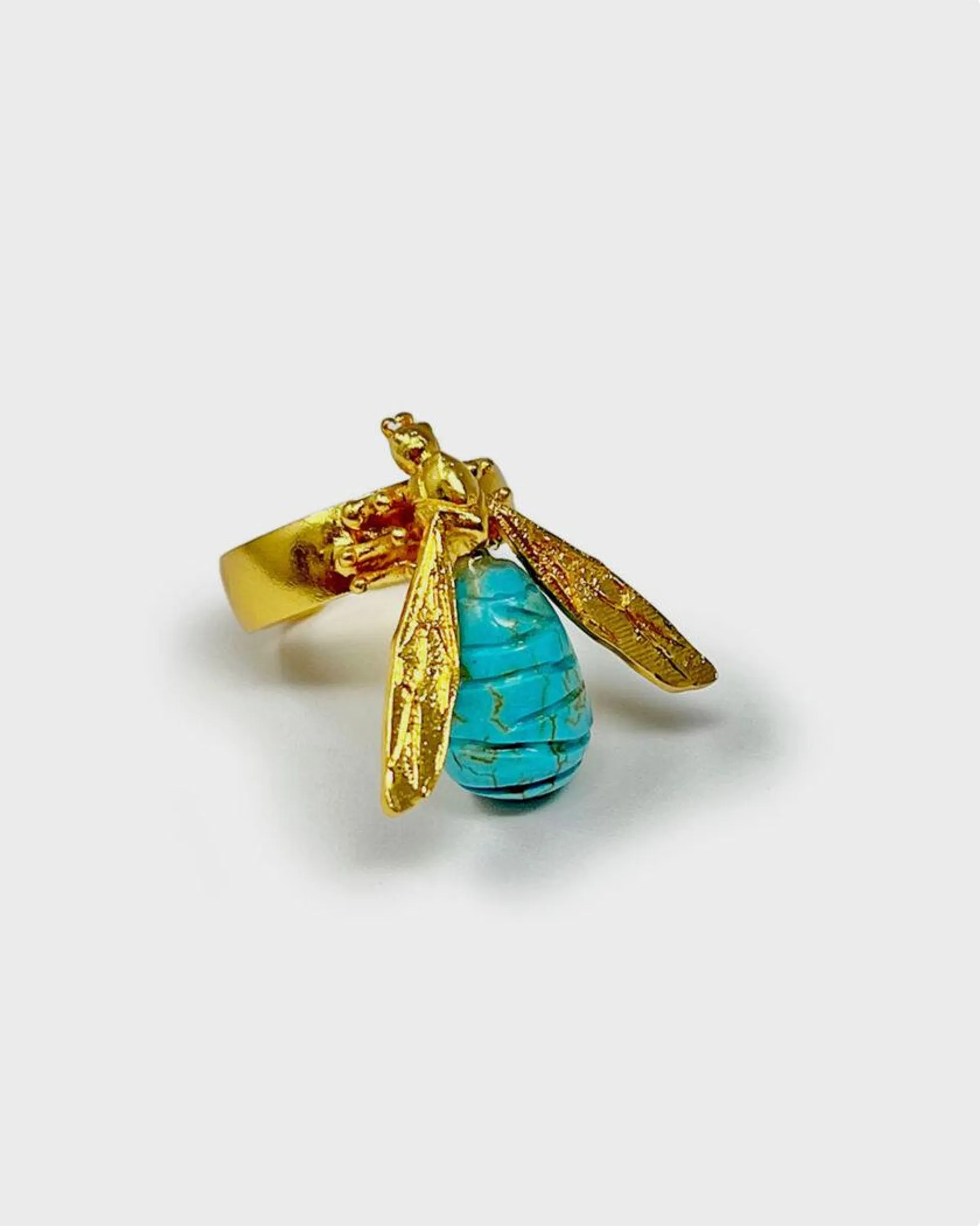 Anillo Hormiga turquoise