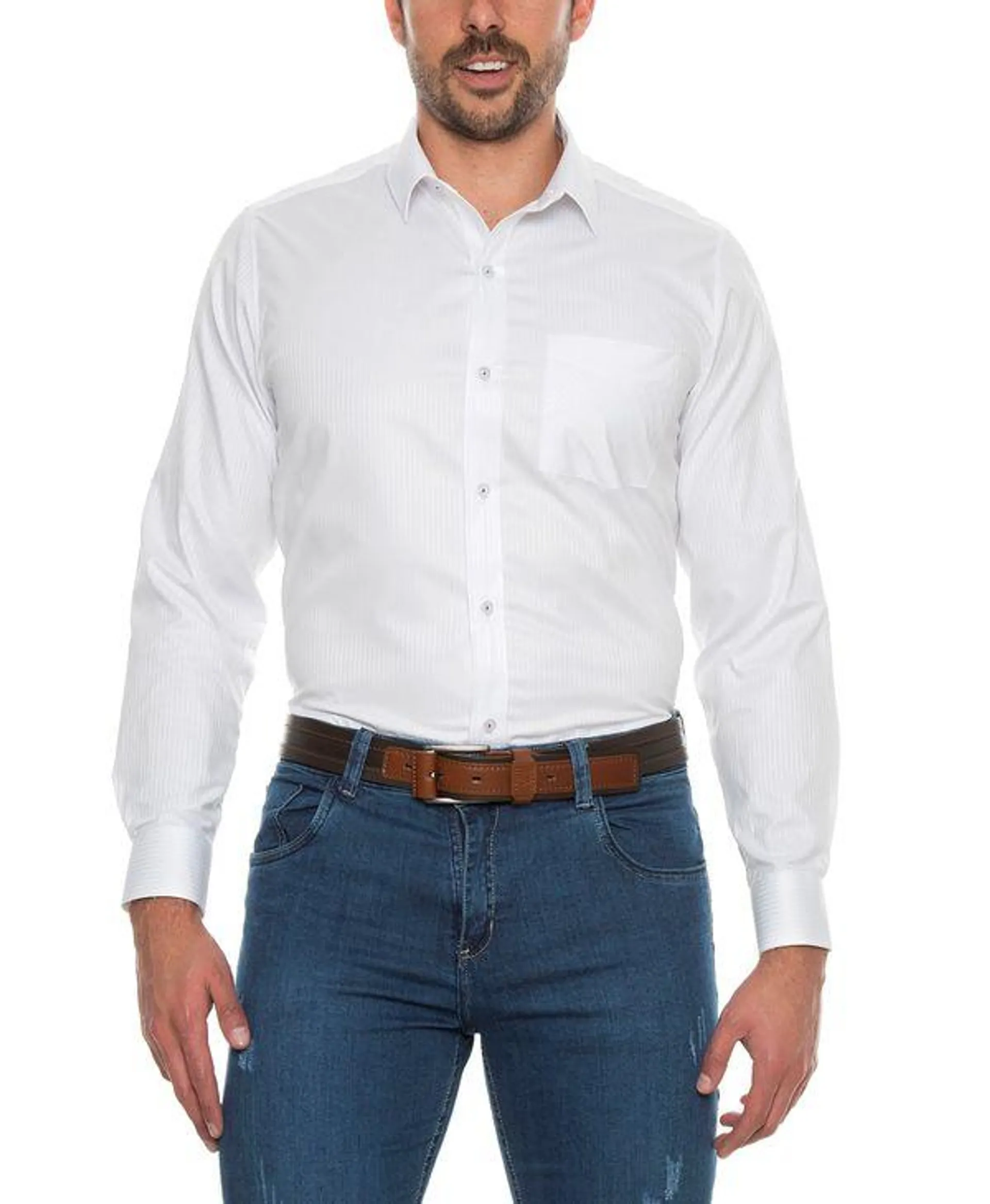 Camisa Casual Exford Blanca