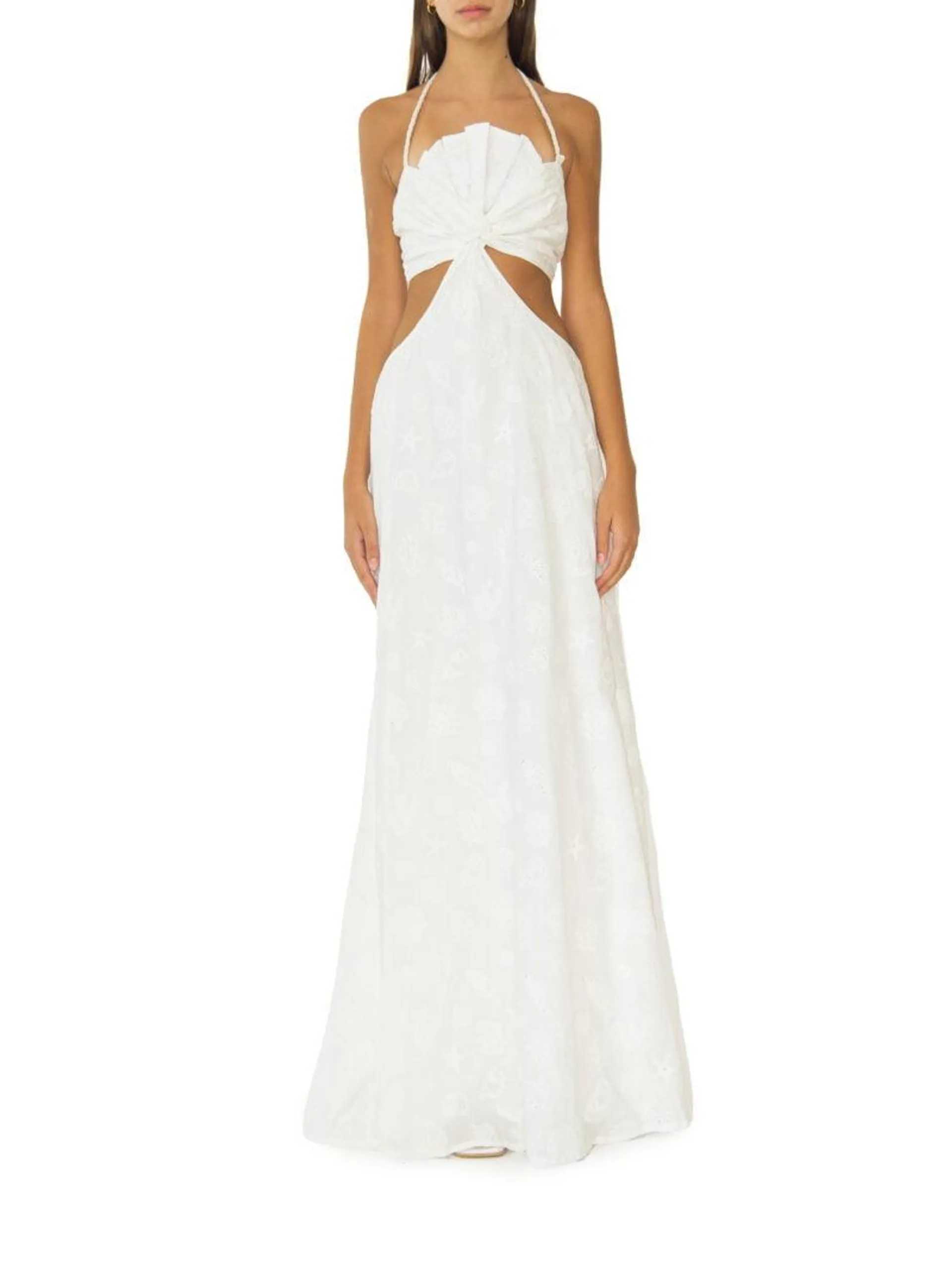 TRISTAN DRESS IVORY