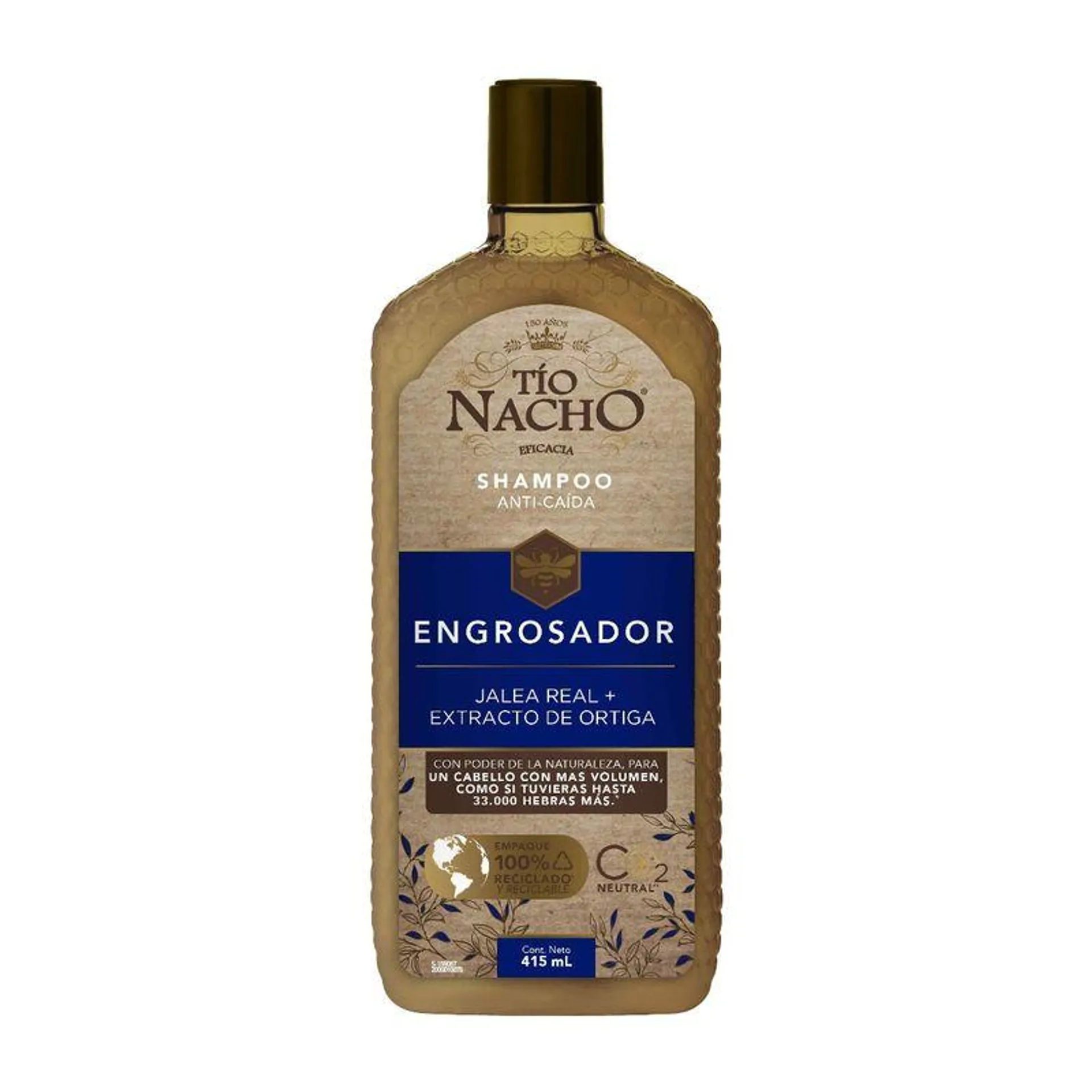 Tio Nacho Shampoo Engrosador Con Células Madre