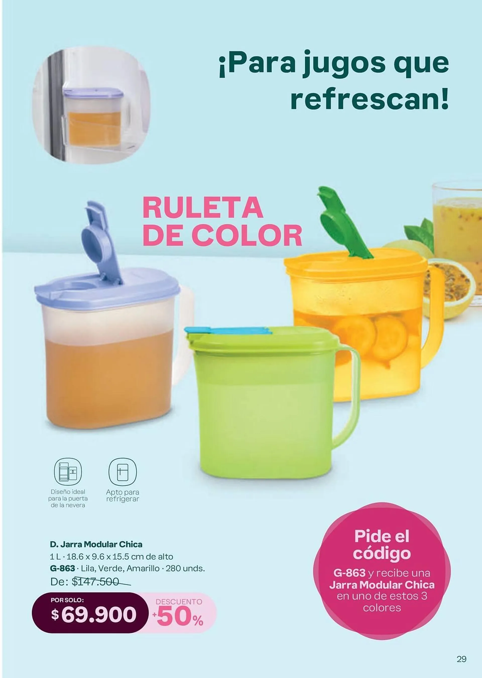 Catalogo de Catálogo Tupperware 6 de septiembre al 3 de octubre 2024 - Pag 29