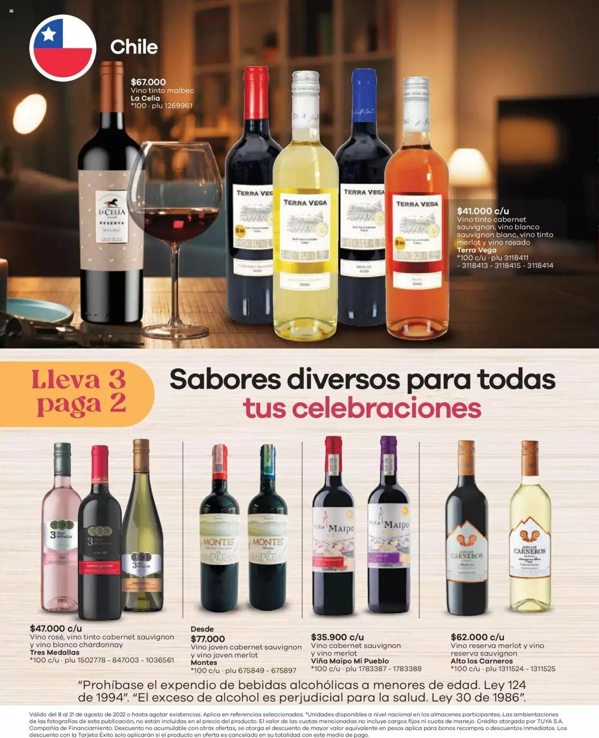 Catalogo de Éxito - Reunión de Negocios Vino Tinto 8 de agosto al 21 de agosto 2023 - Pag 20