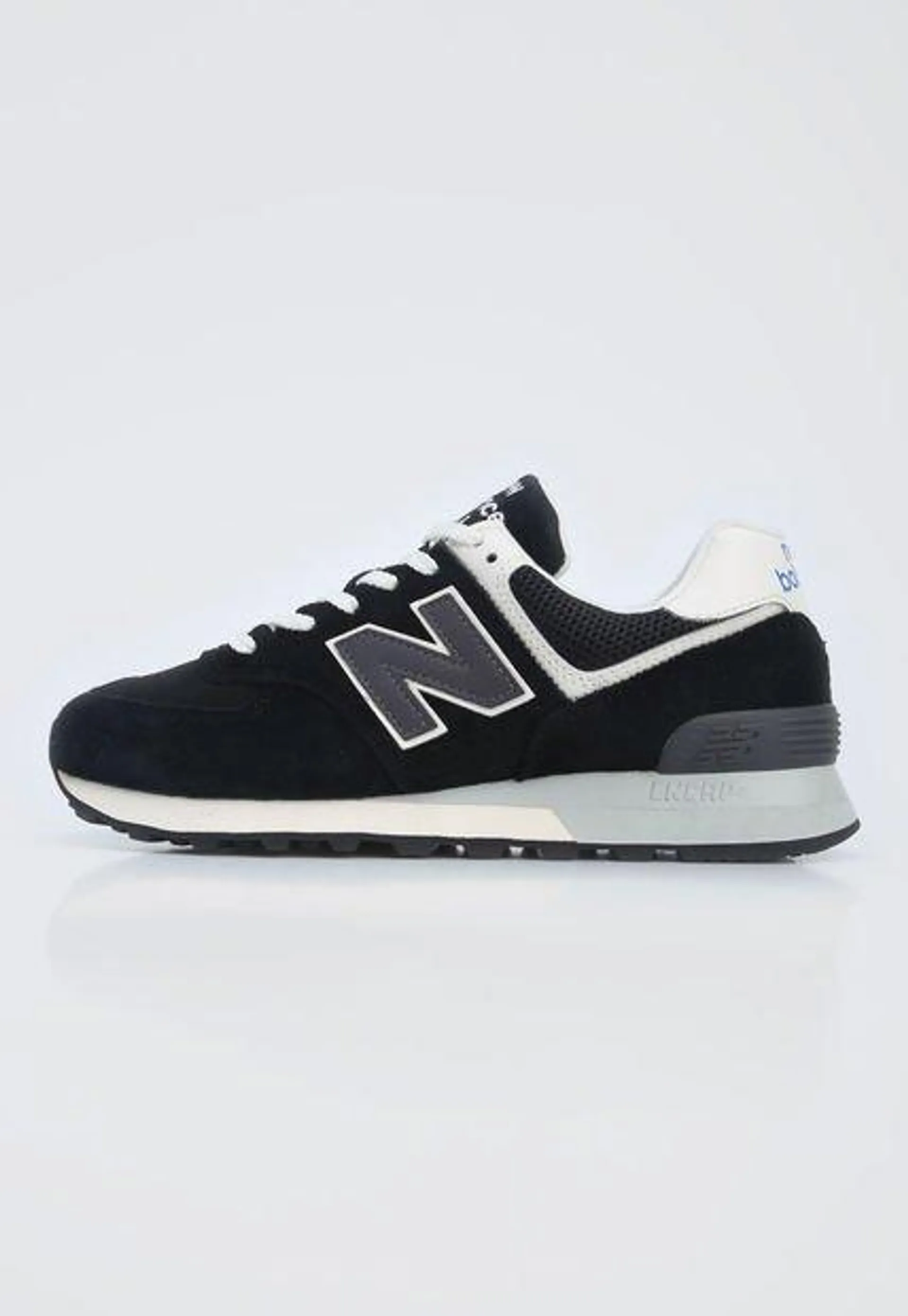 Tenis Lifestyle Negro-Blanco-Gris New Balance 574