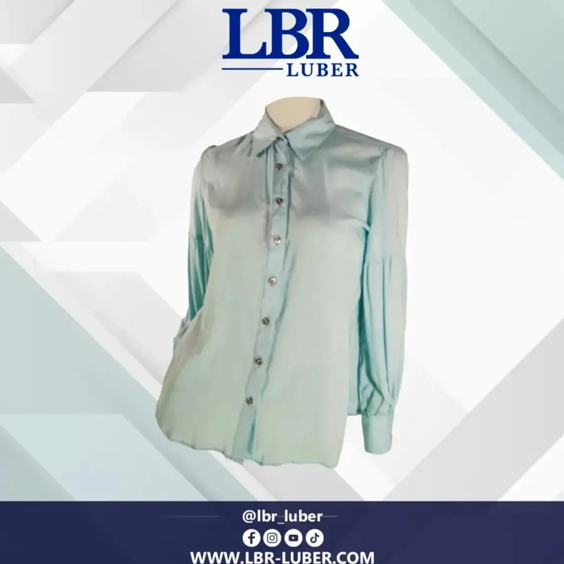 Camisa Azul Bebé de Botones