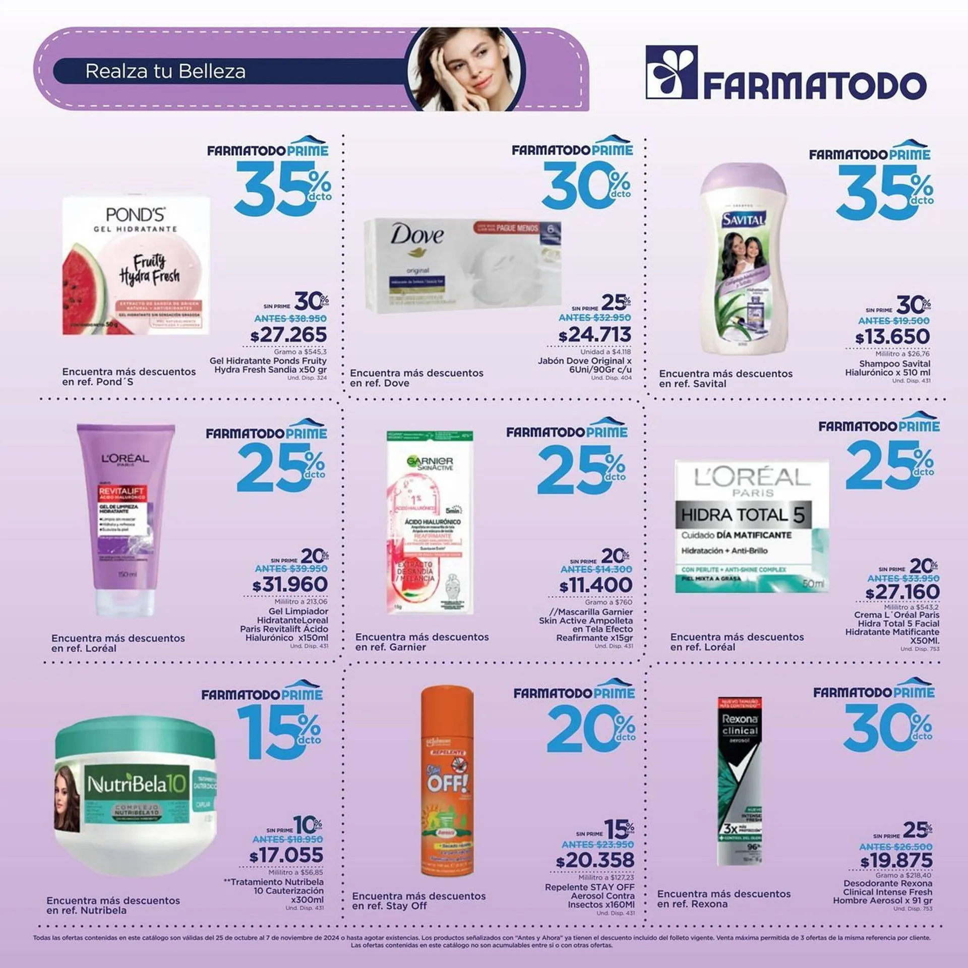 Catalogo de Catálogo FarmaTodo 25 de octubre al 8 de noviembre 2024 - Pag 2