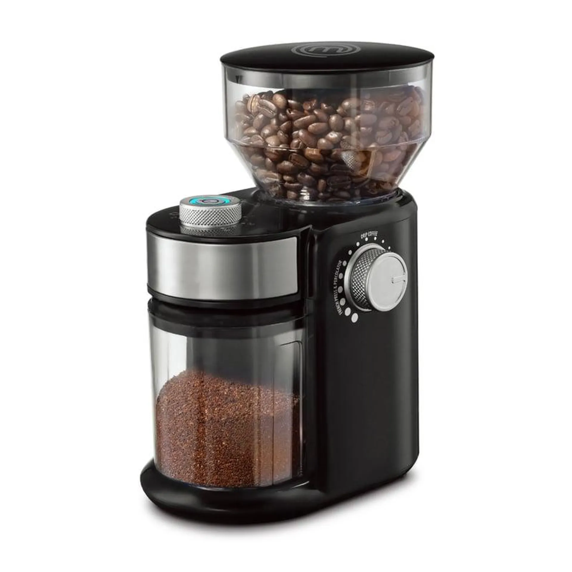 Molino Para Café Y Especias Power-Grind 200g Negro MasterChef® by Hukën®