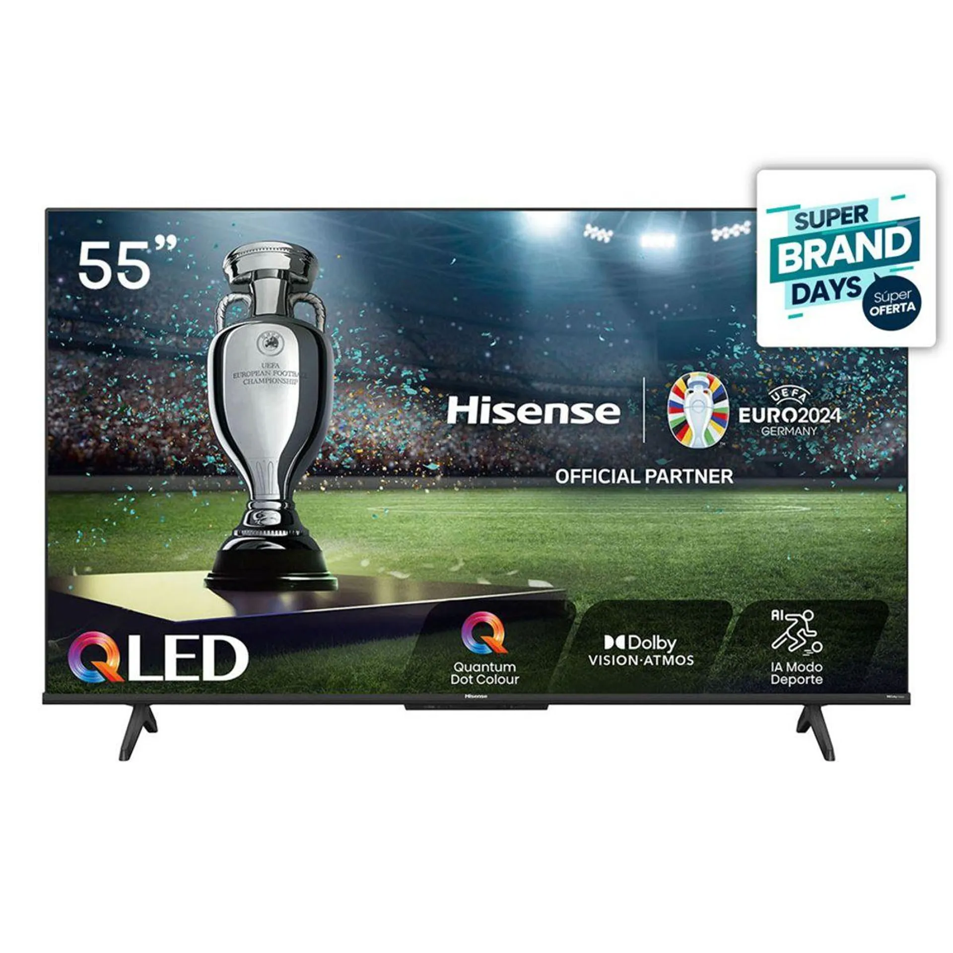 Televisor Hisense 55 pulgadas UHD 4K Smart TV55A6N