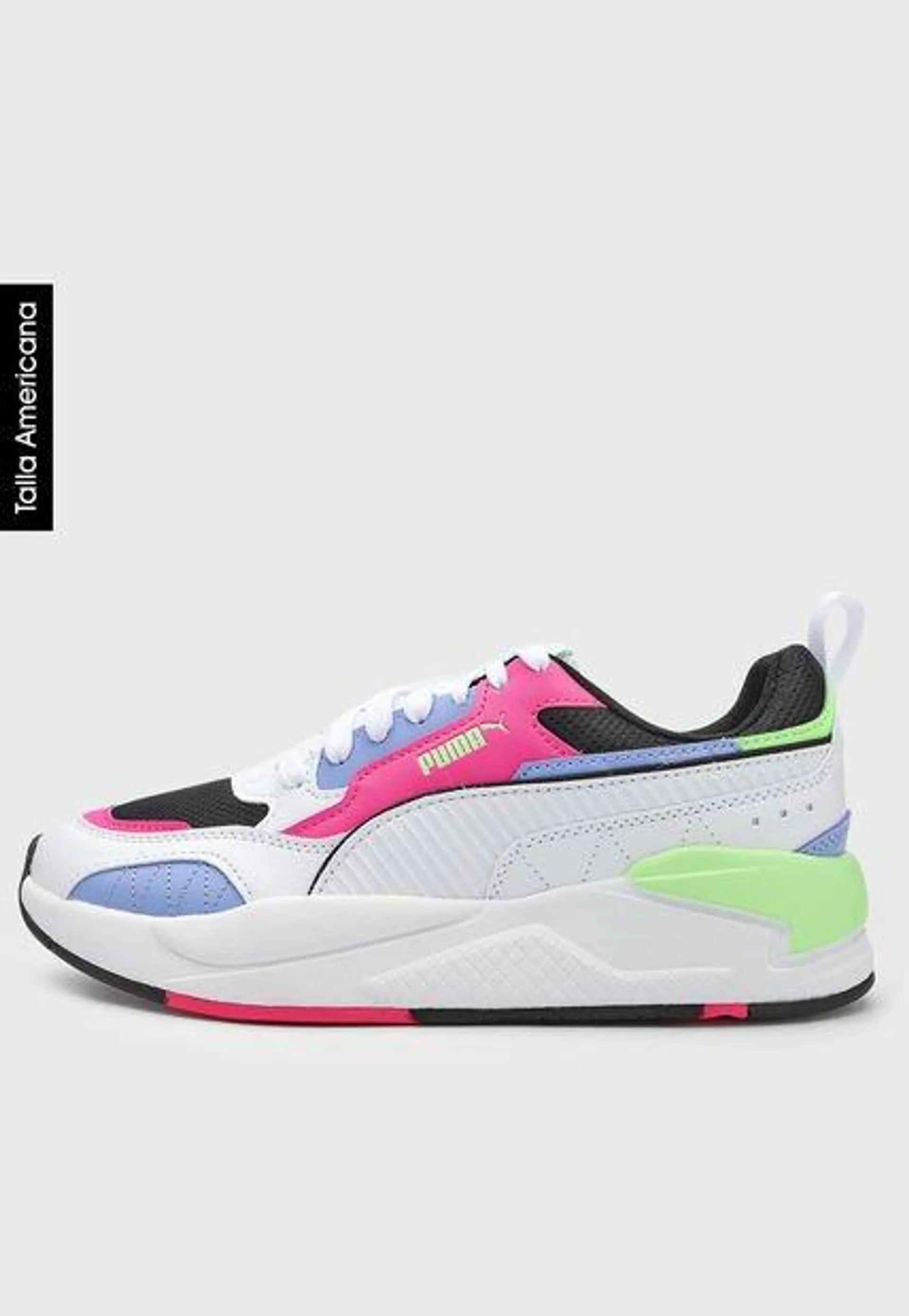 Tenis Lifestyle Blanco-Multicolor Puma X-Ray Square